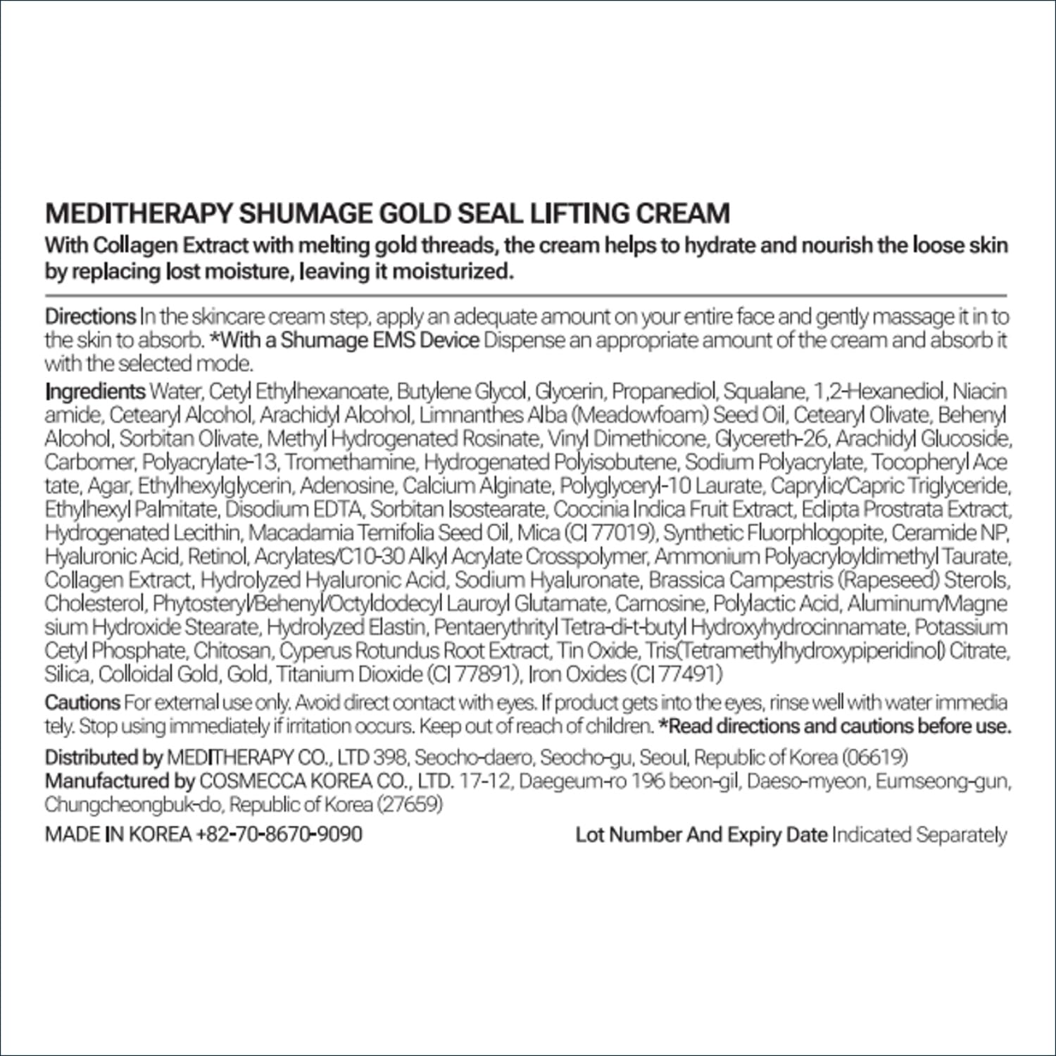 Shumage Gold Seal Lifting Cream and Microcurrent Device 1.69 Fl Oz Hydrating Tightening Skin - Image 8