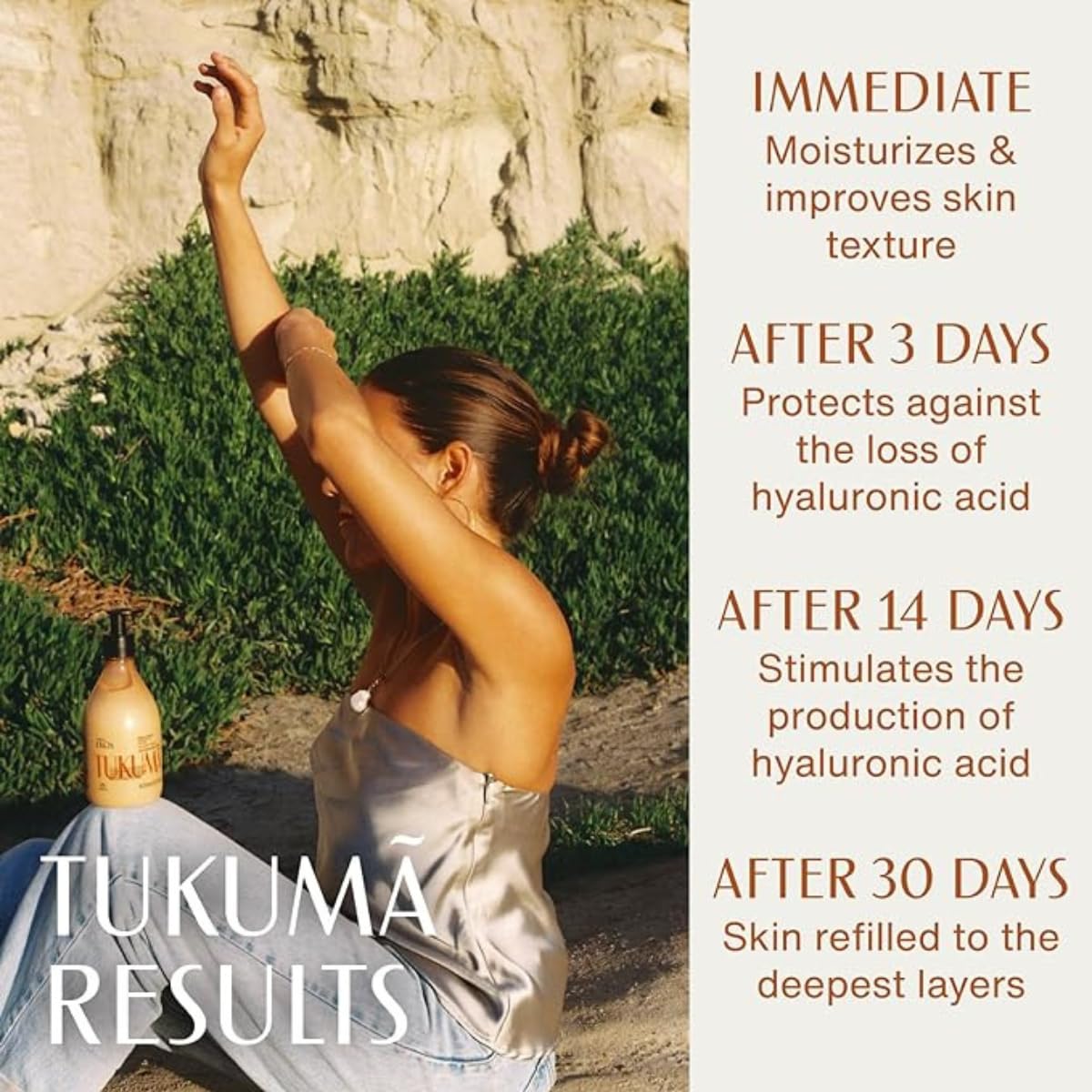 natura - Ekos Tukumã Replenishing Body Lotion Refill - Vegan Skin Care - Moisturize & Improve Skin Texture - Boost Hyaluronic Acid - Brazilian Beauty Secrets - Body Care - 13.5 fl oz (400ml) - Image 4