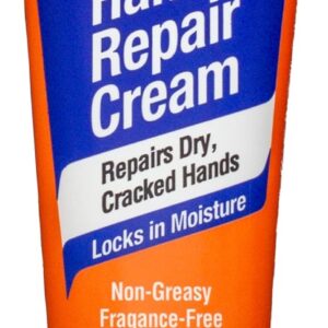 Fast Orange Hand Repair Cream, Repairs Dry & Cracked Hands after Heavy-Duty Automotive Work, On-the-go Compact Size 3oz, Non-Greasy and Unscented