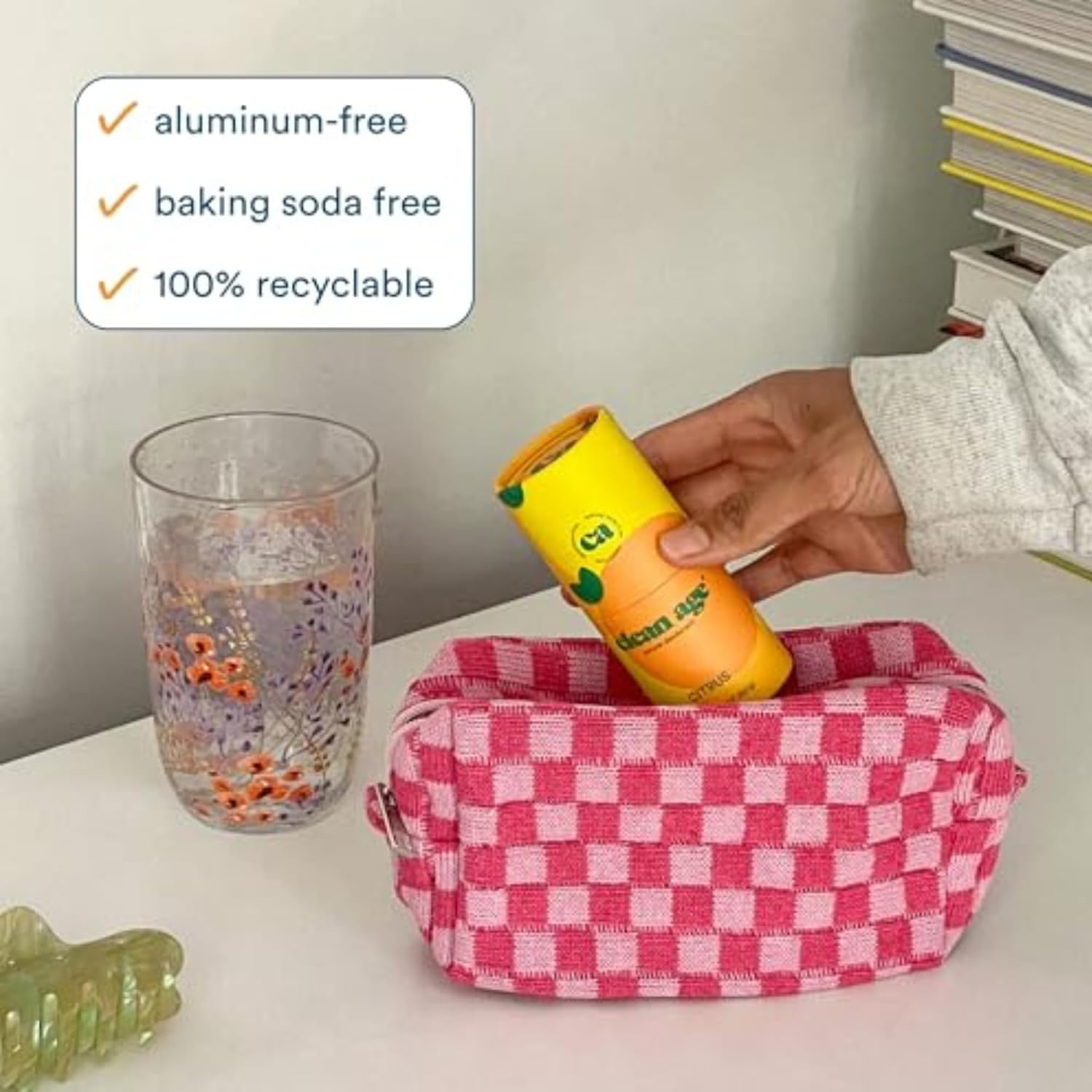 All-Natural Aluminum-Free Citrus Deodorant Stick for Kids, Teens - 2 oz Paraben-Free Formula - Image 8
