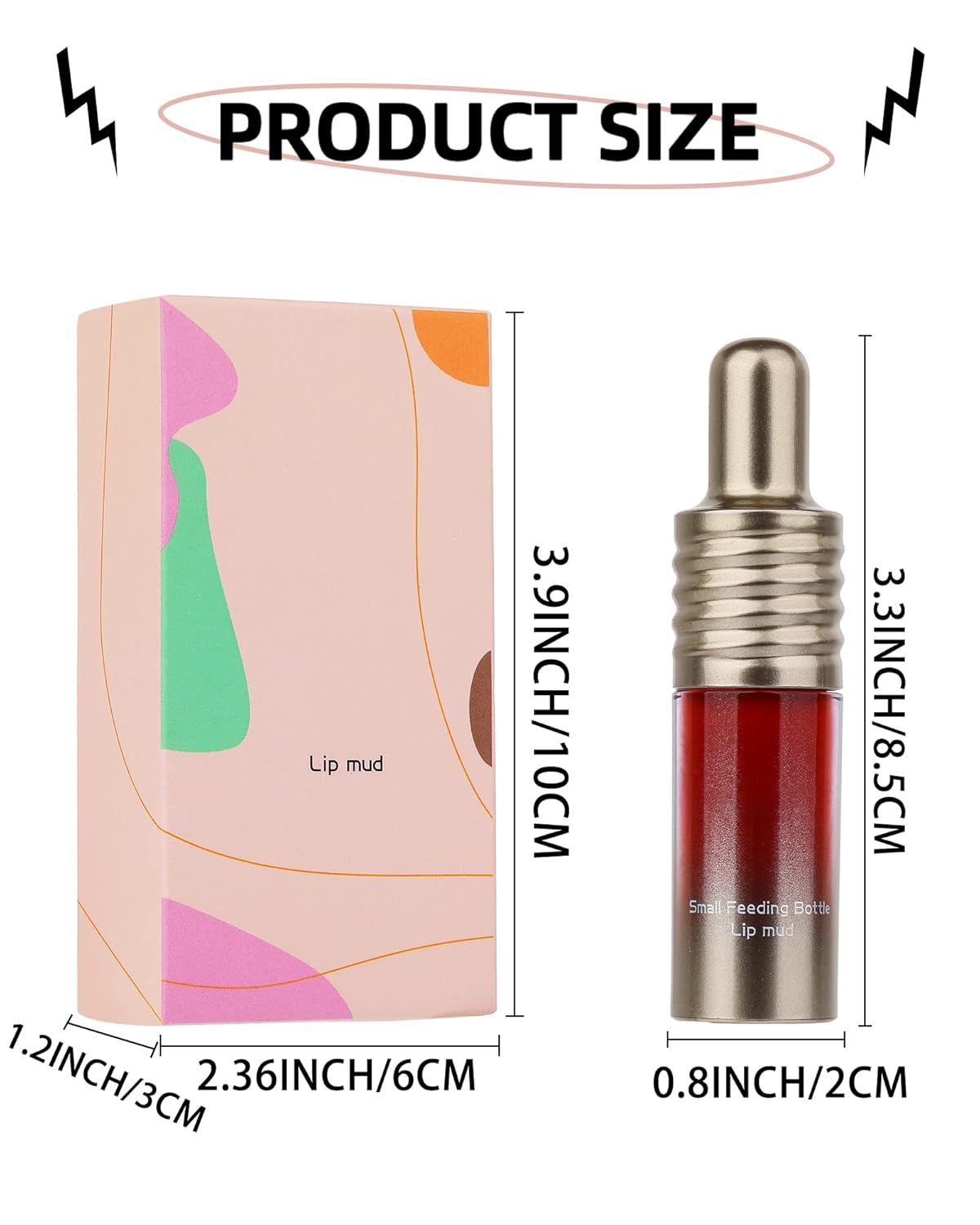 Velvet Lip Mud Tinted, Matte Lip Cream Lip Gloss, Velvet Matte Finish, Blendable High-Pigmentation Silky Creamy Texture, Lightweight, Soft Lipstick,Mother's Day Makeup Gift for Women Girl-#05 - Image 7