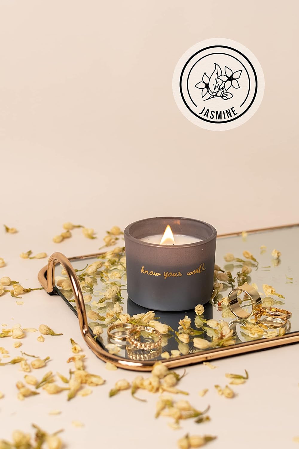 Janos Fernando Aromatherapy Candle Gift Set - Soy Scented Candles with Essential Oils -Motivational Words, Ideal for Relaxation - Image 5