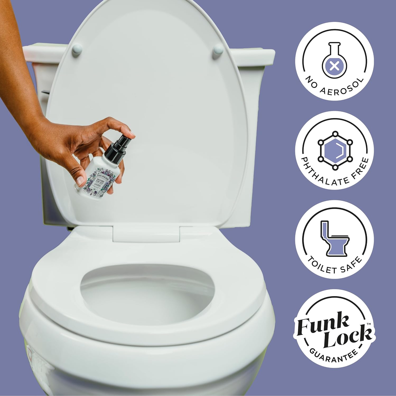 Poo-Pourri Before-You-Go Toilet Spray, Lavender Peppermint, 2 Fl Oz - Lavender, Peppermint and Citrus - Image 5