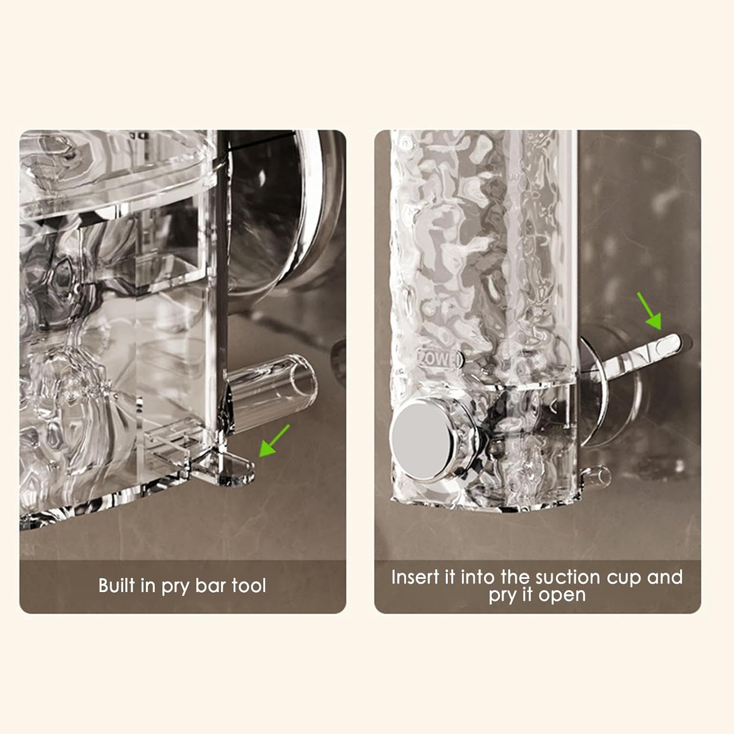 450ml Wall Mount Soap Dispenser for Shampoo Conditioner Body Wash - Image 6