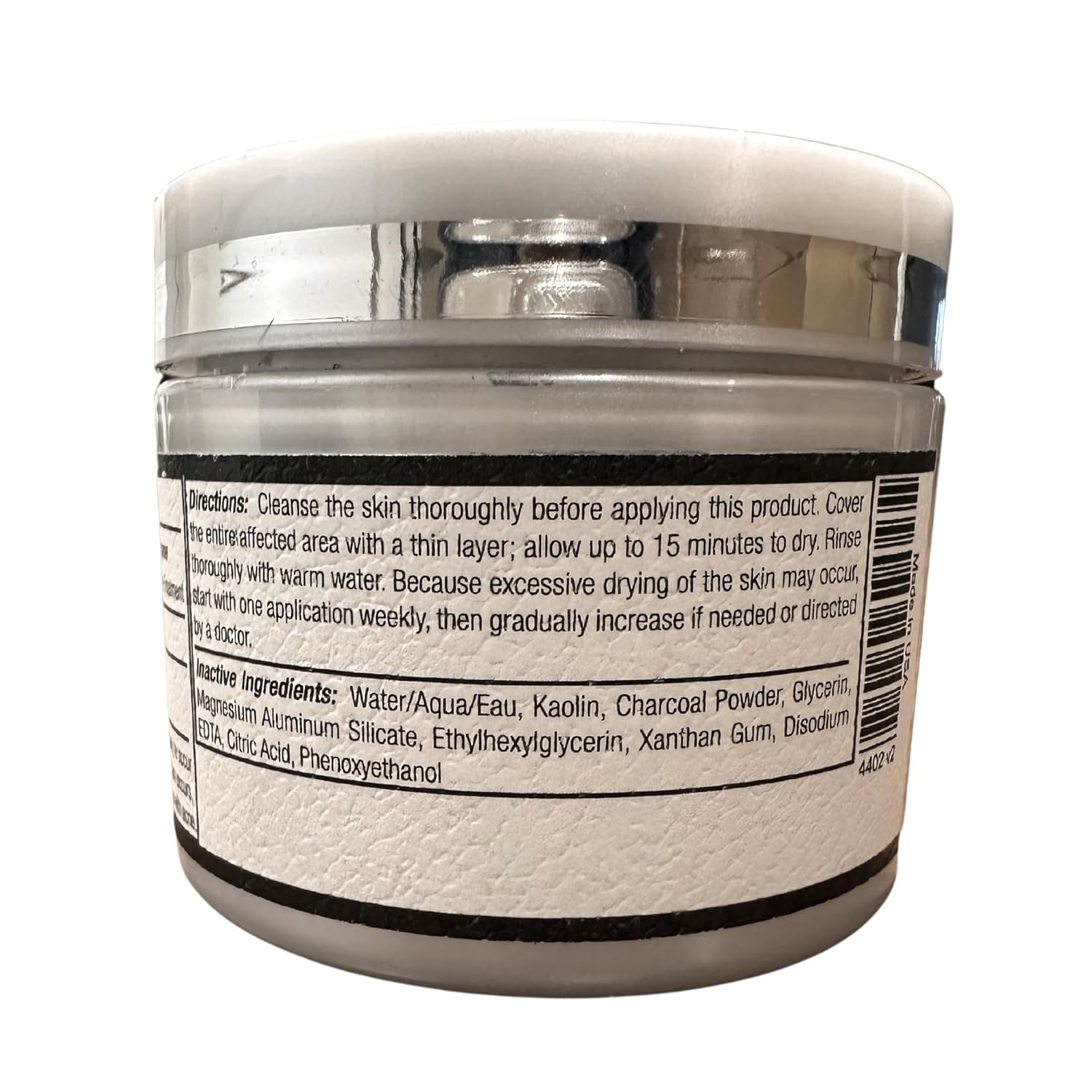 AziMD Skincare Detoxifying Face Mask with 10% Sulfur, Kaolin Clay, Charcoal for Acne, Rosacea Prone Skin, 3 oz - Image 6