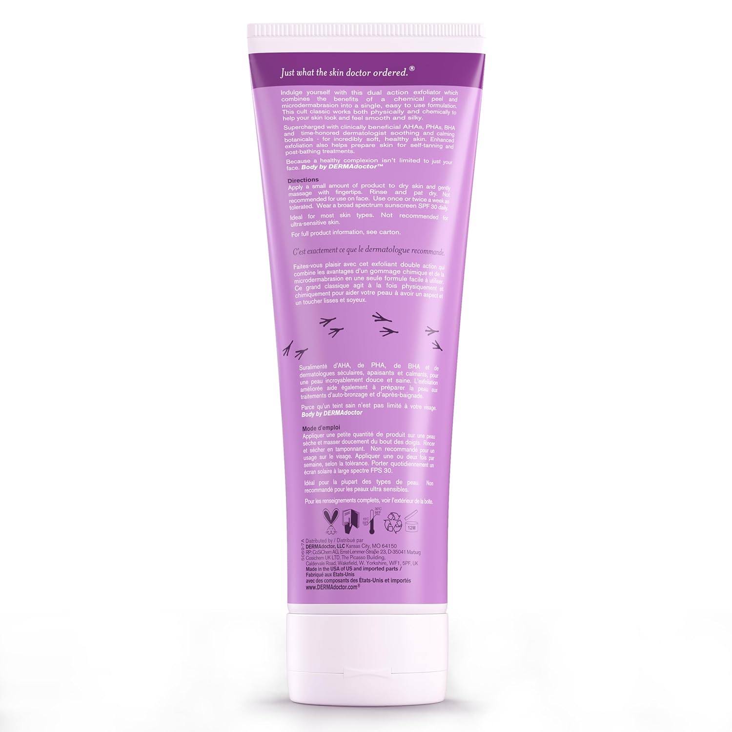 DERMAdoctor KP Duty 8 fl oz Body Scrub Exfoliant for Keratosis Pilaris and Dry Skin - Image 9