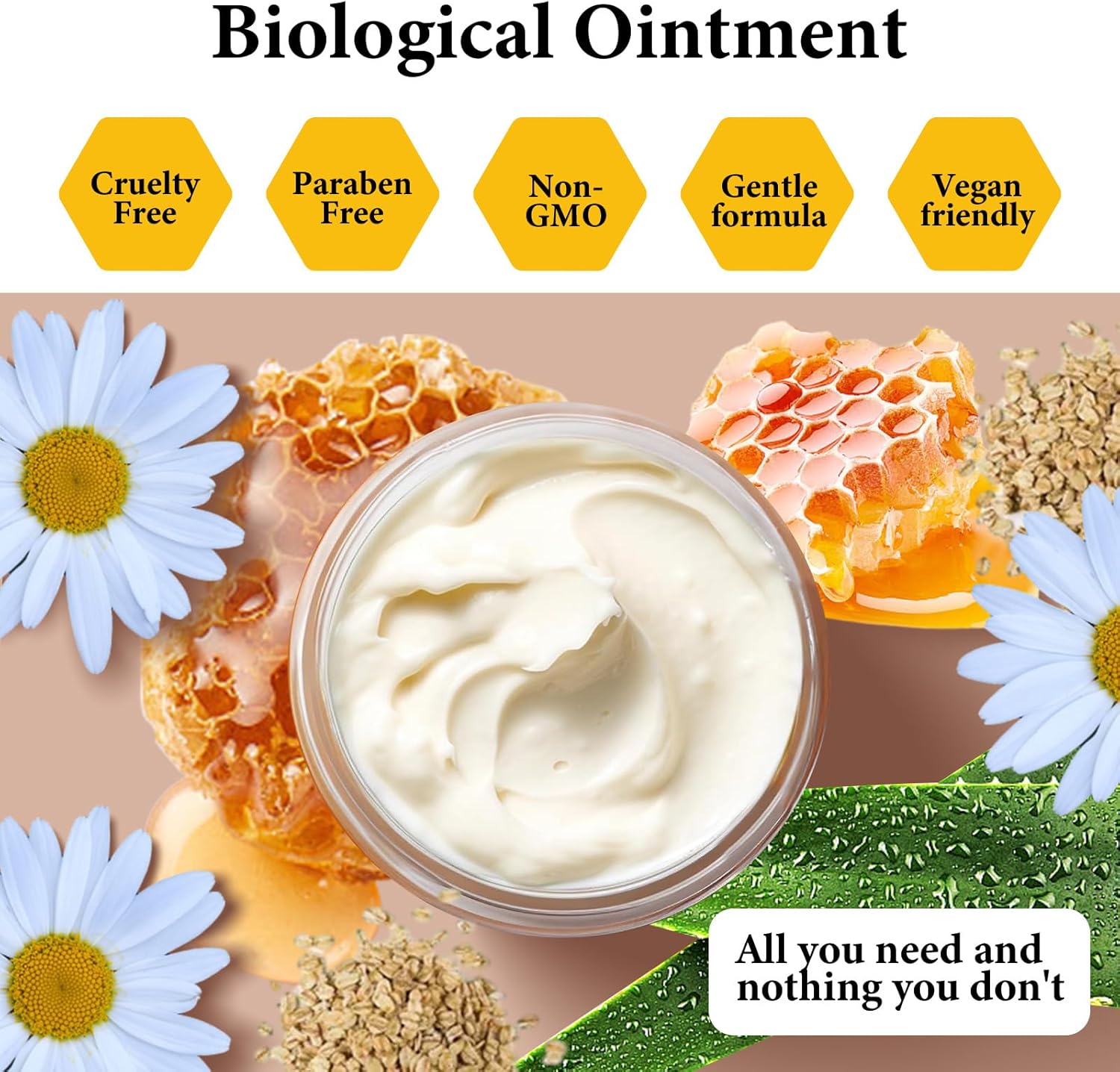 Organic Manuka Honey Eczema Cream for Soothing Relief of Dry, Itchy, Irritated Skin. - Image 6