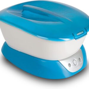Homedics Paraffin Wax Machine for Hands - Hypoallergenic Hot Wax Hand Therapy Machine to Soothe and Moisturize Hands - Includes 3 Pounds of Wax and 20 Hand Liners