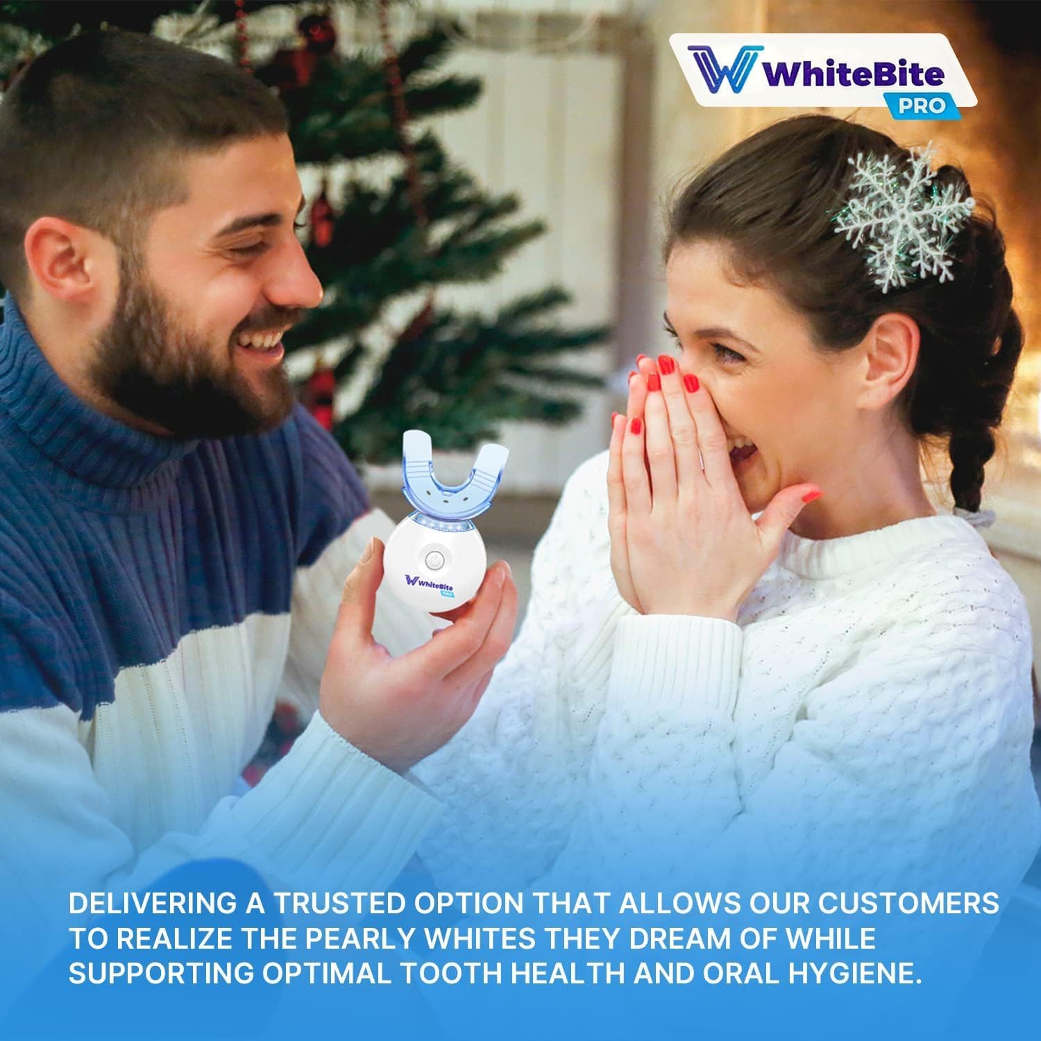 Whitebite Pro Teeth Whitening Kit for Sensitive Teeth | 4 Whitening Gels & 2 Remineralizing Gels | LED Light System for Fast Results | Professional Dental Grade | Enamel Safe - Image 9