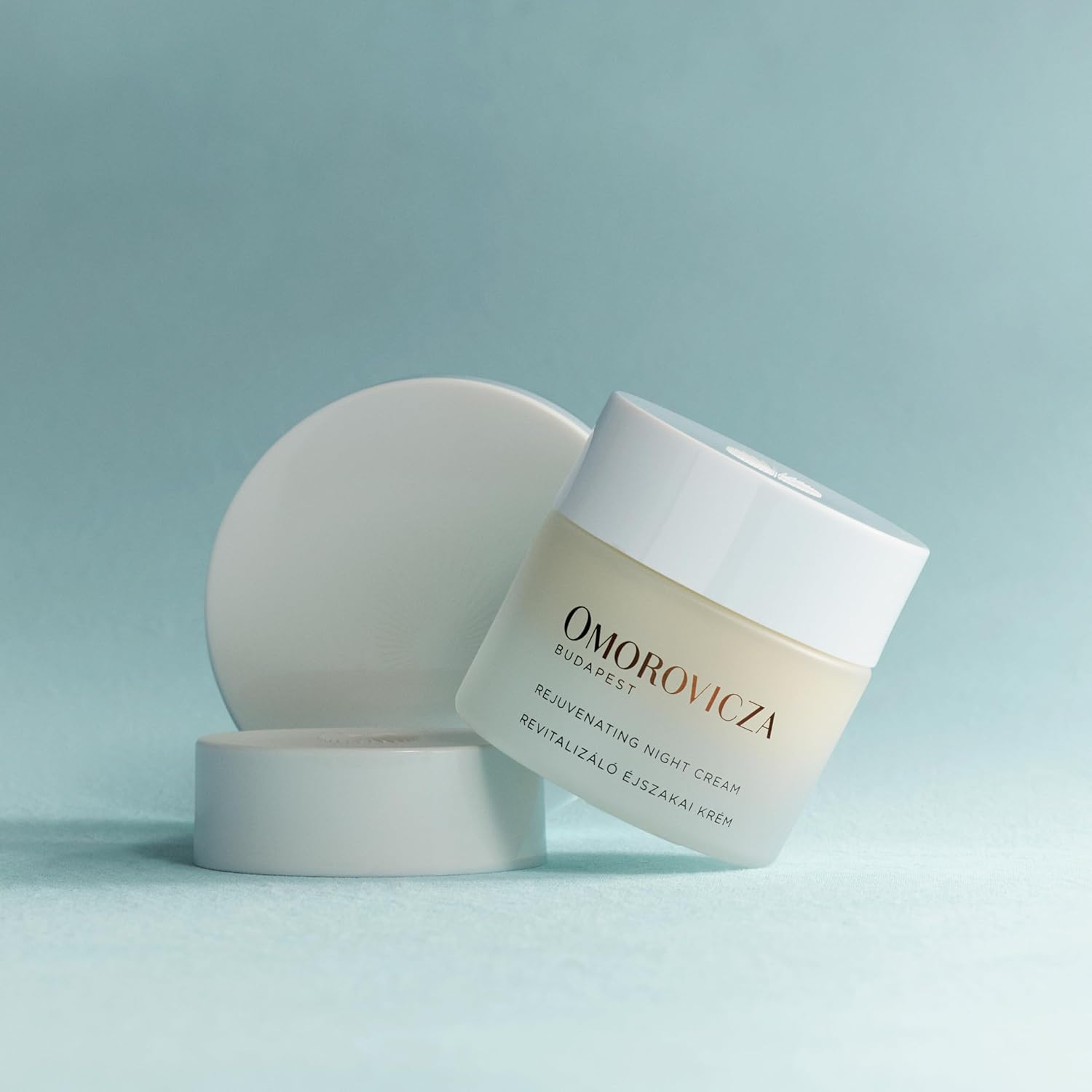 Omorovicza Rejuvenating Night Cream (1.7 oz), Restorative Night Moisturizer for Face, with Hazelnut Peptide and Plum Almond Oil, Overnight Face Mask to Plump, Nourish & Smooth Fine Lines - Image 3