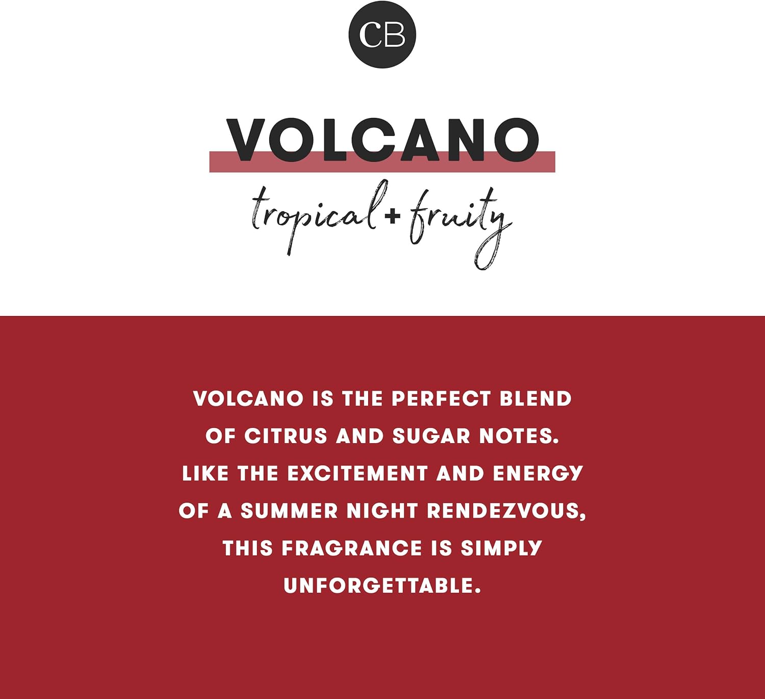 Capri Blue Volcano Scented Candles for Home - Glimmer Inverted Jar Candles - Long Lasting Candles - Soy Candles - Holiday Candles with White & Gold Ombre Glass Candle Holder (10 oz), CB-626-VOL-R - Image 3