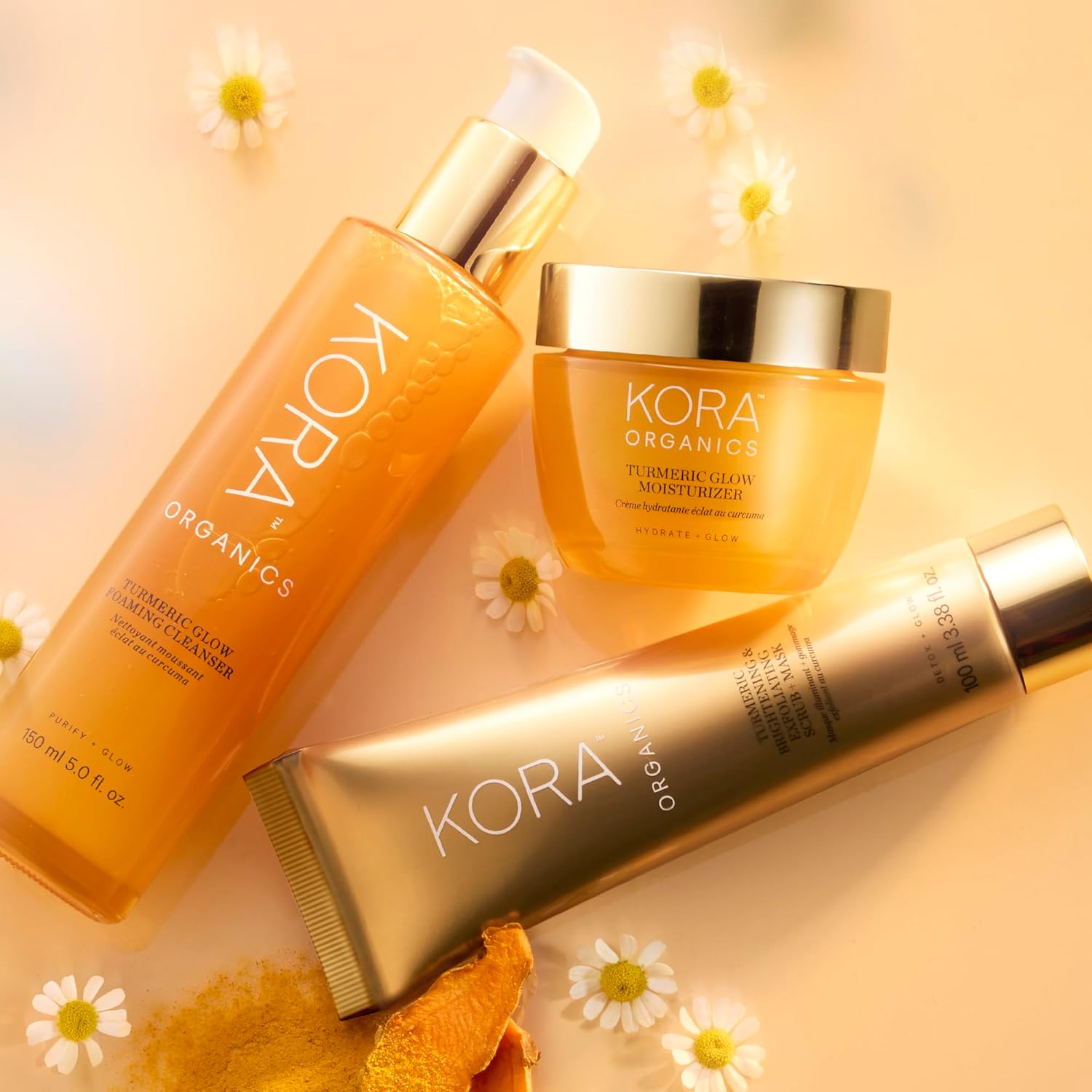 KORA Organics Turmeric Glow Facial Moisturizer, Hydrating Face Cream to Soften & Plump Skin, For Oily and Combination Skin, Certified Organic & Cruelty-Free, 1.69 Fl Oz - Image 9