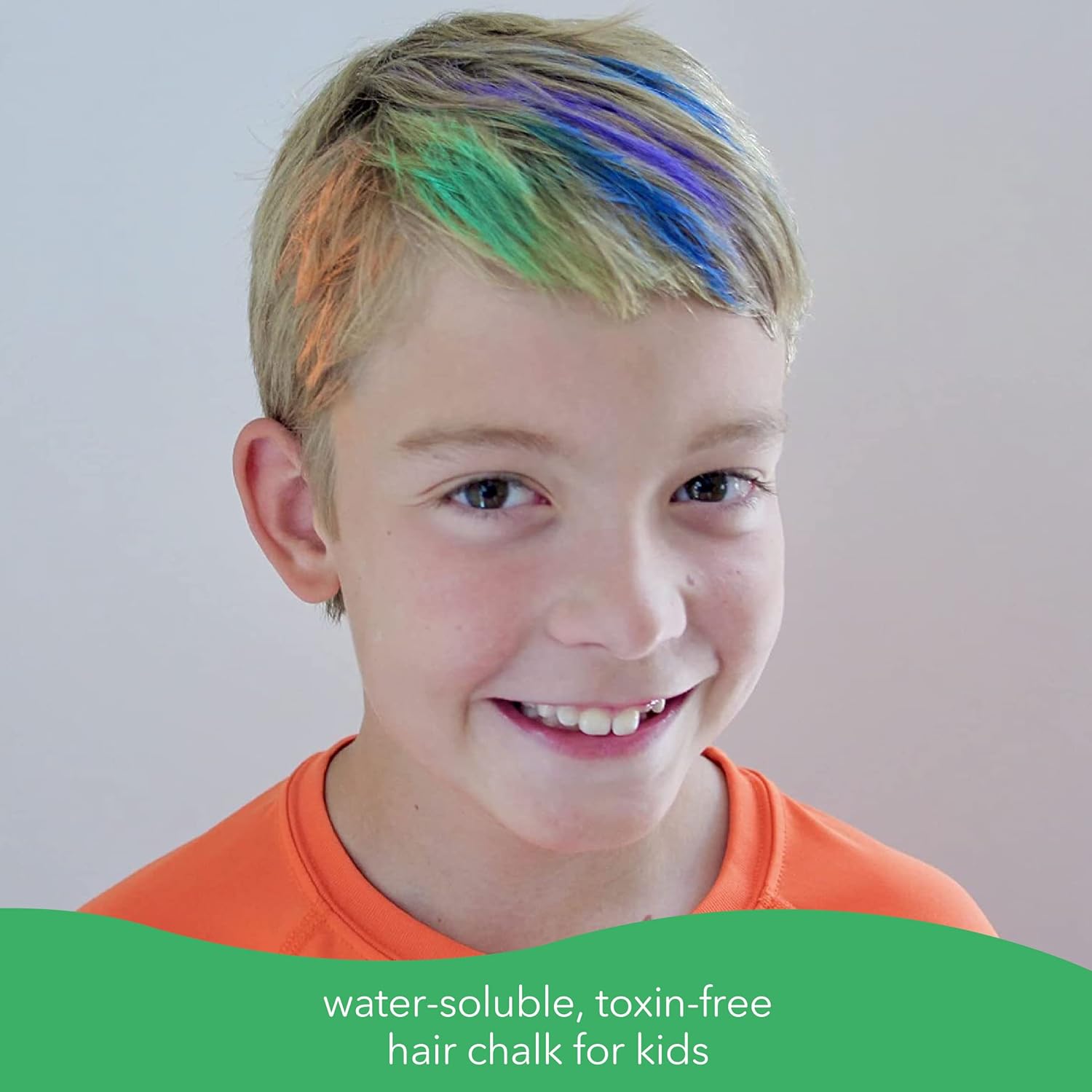 Fresh Monster Temporary Hair Chalk Set 12 Vibrant Colors for All Ages Non-Toxic and Safe - Image 3