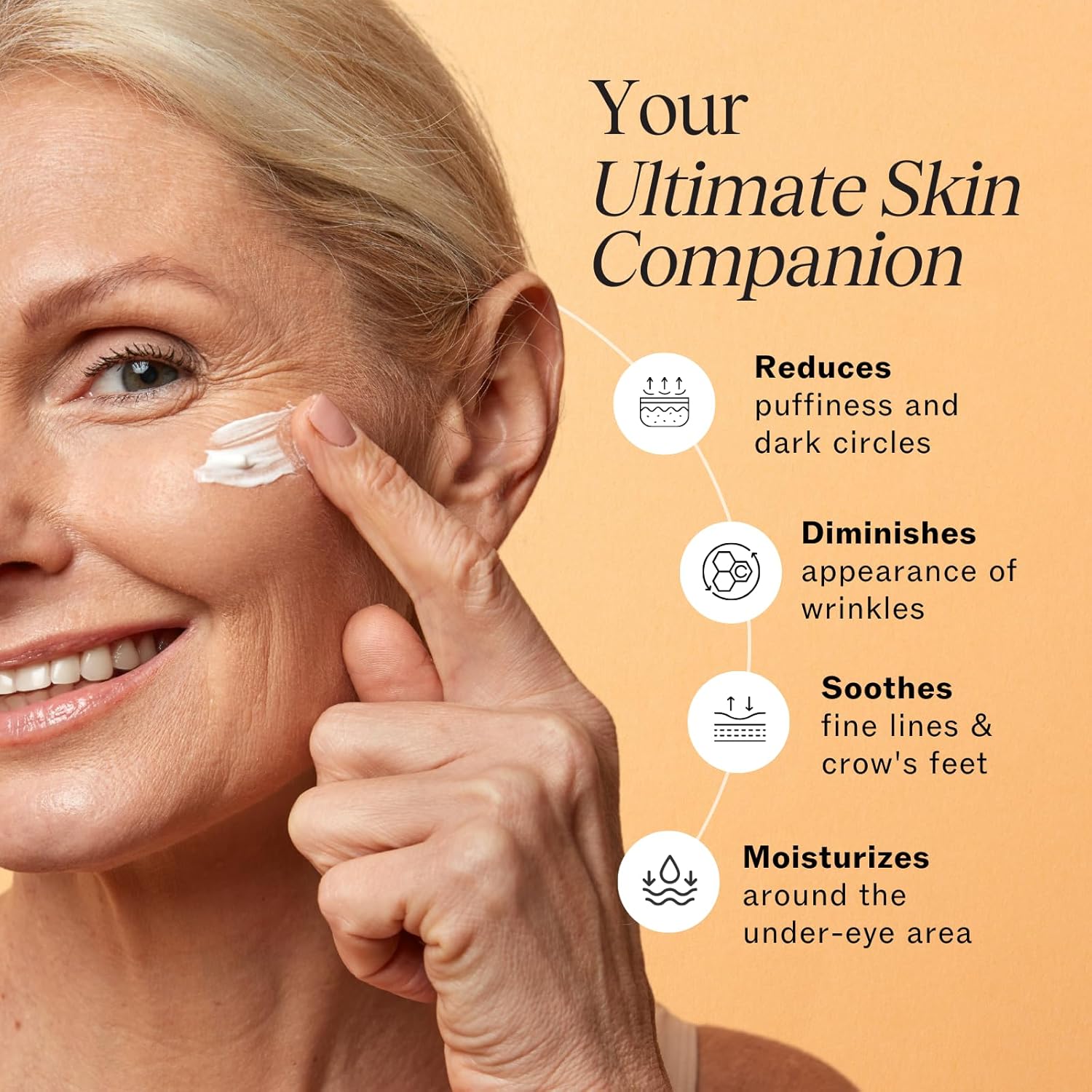 LilyAna Naturals 1 Oz Retinol Eye Cream for Dark Circles and Puffiness - Image 3