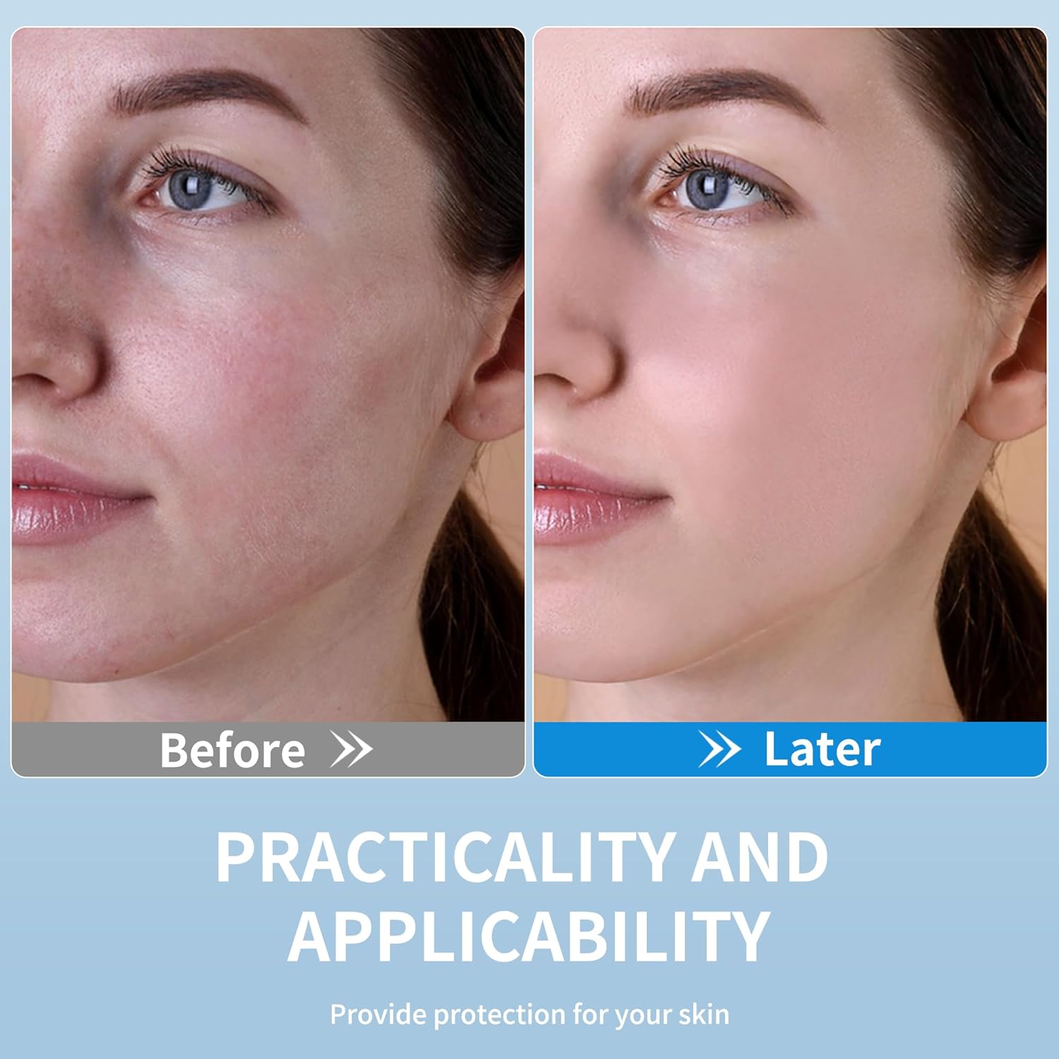 Glycolic Acid Pads, Exfoliating Toner Pads for Facial Radiance, Dual Action Gentle Face Pad for Deep Cleaning Effect |Peels & Daily Skin Renewal |Salicylic Acid & Vitamins B3 |70 Count - Image 7
