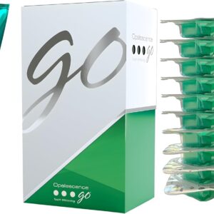 Opalescence Teeth Whitening Bundle - Opalescence Go 15% Hydrogen Peroxide Prefilled Trays (10 Trearments) and Sensitive Whitening Toothpaste 4.7 Onz - Mint Flavor 5194-5167