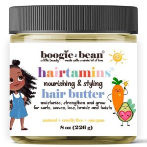 Kids Moisturizing Hair Butter for Hair Growth; Natural Hair Products for Black Kids; Infants Curly Hair, Twists and Braids Oil