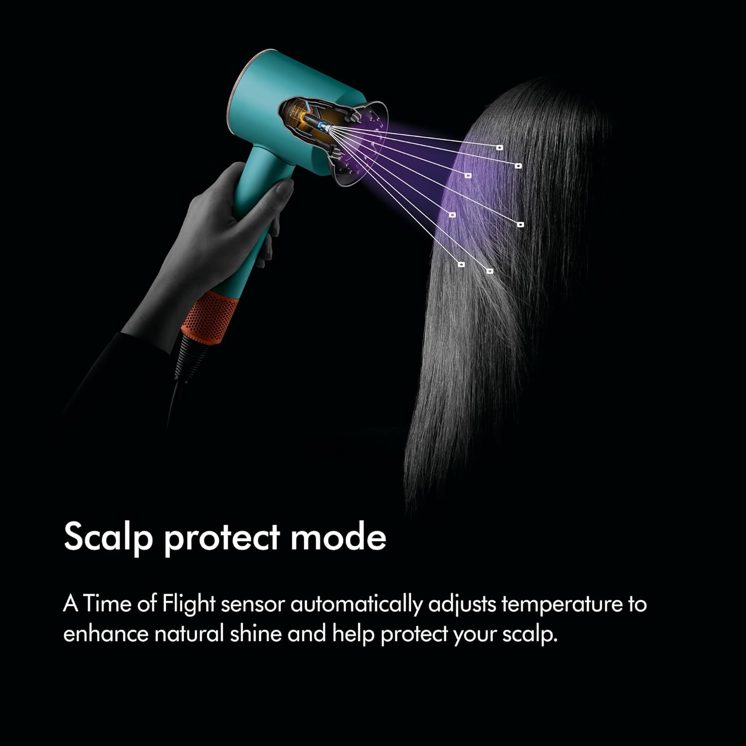 Dyson Supersonic Nural Hair Dryer with Intelligent Heat Control and Fast Drying Technology - Image 4