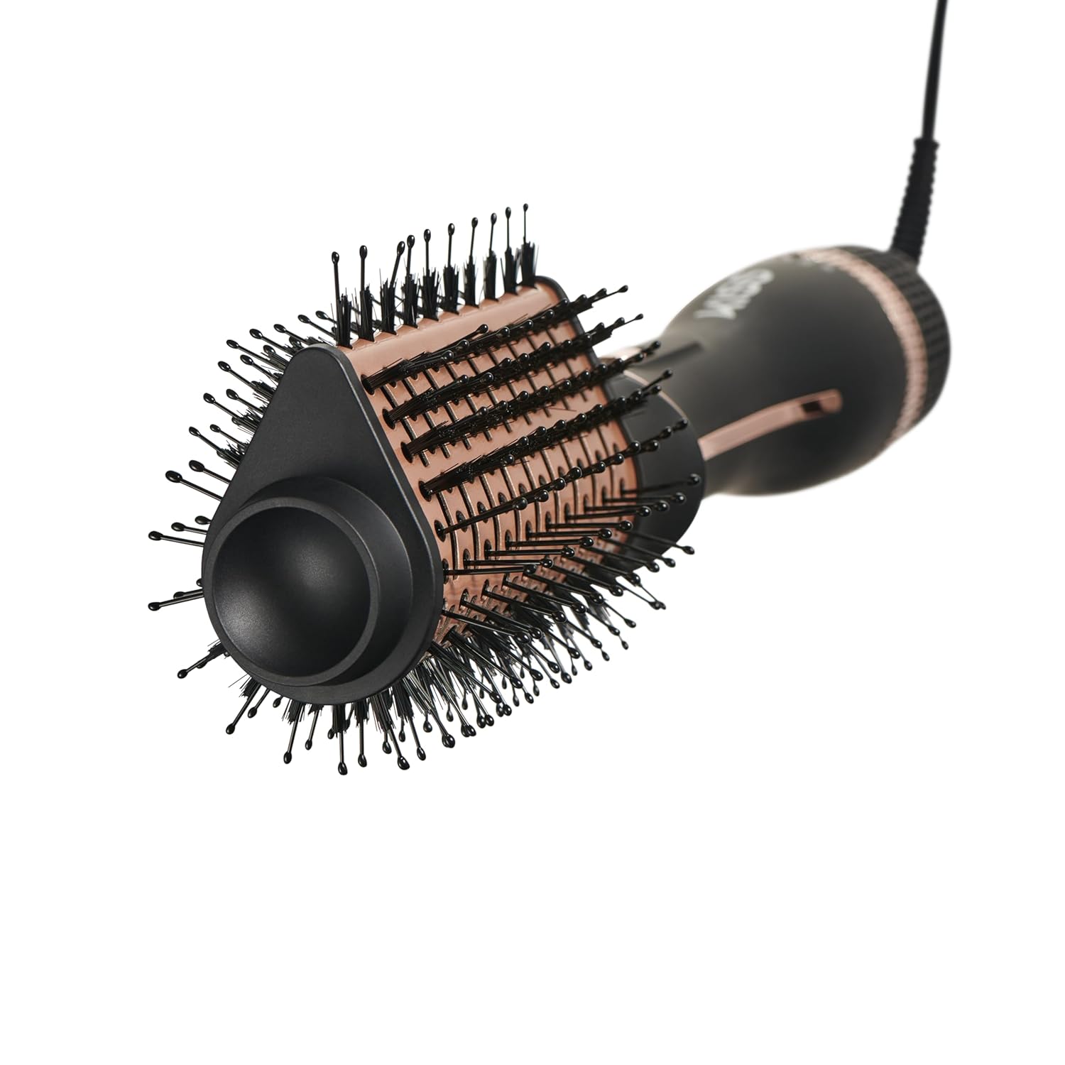 KISS Volume Boosting Hot Air Brush, Maximum Root 3X Ceramic Volumizer & Blow Dryer, One-Step Hair Dryer Brush & Hair Styler, Detachable Waterdrop Shaped Brush Head, Tangle-Free Bristles - Image 7