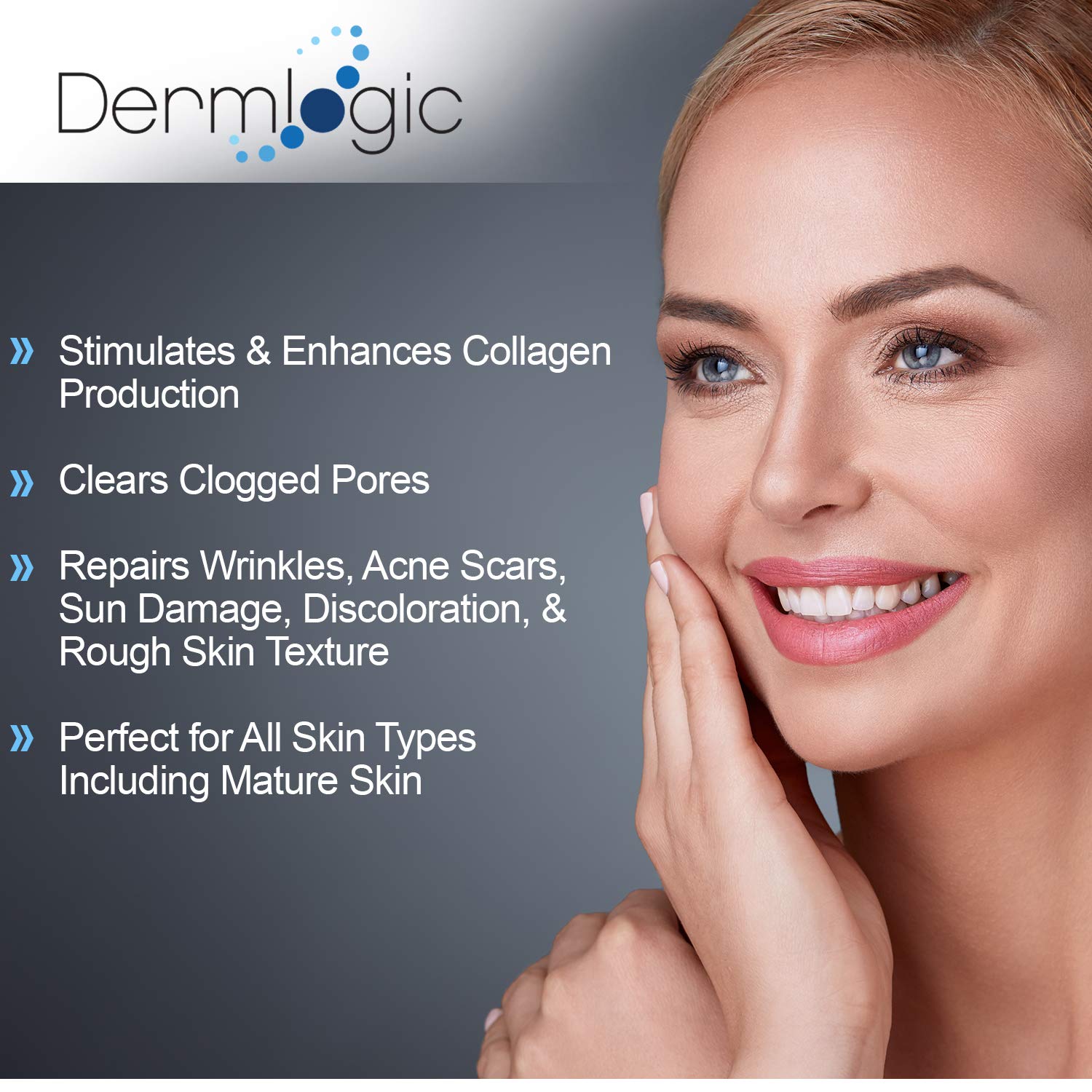Triple Action Anti-Aging Resurfacing Peel Pads with Glycolic, Lactic, Salicylic Acids - 30 Count - Image 5