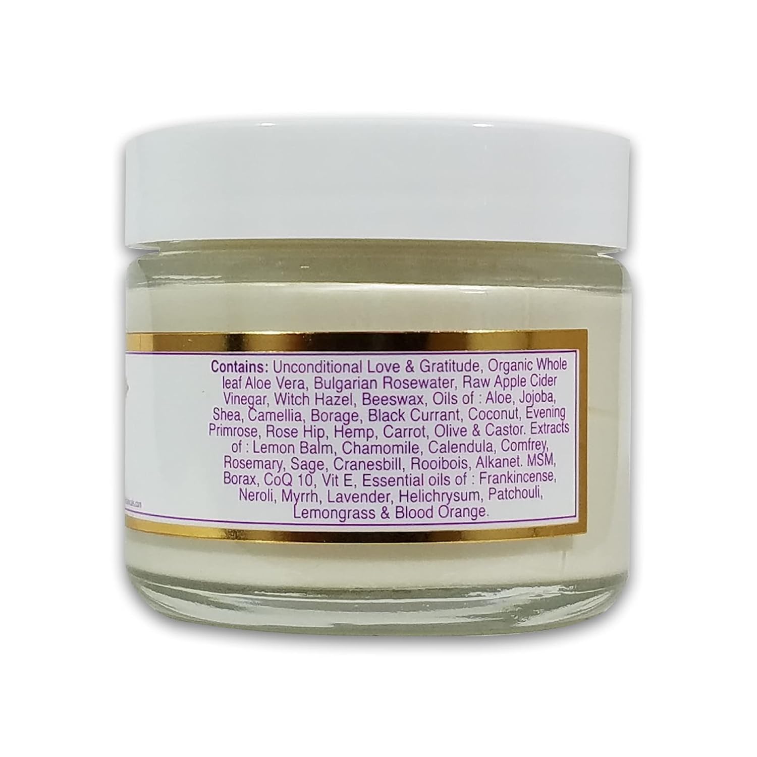 Simply Divine Botanicals Amazing Face Rejuvenating Moisturizer - Natural and Organic Anti-Aging Cream with Aloe Butter and Shea Oil For Dry, Normal, Mature, Sensitive Skin, 2 oz. - Image 2