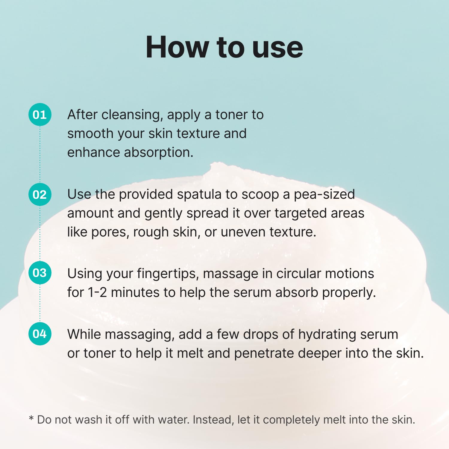 Porethera Melting Scrub Serum - Korean Face Serum for Clarifying Pores - Pore Minimizer for Face - Deep Face Scrub for Smooth and Clean Skin - Spicules for Tightening and Refining Pores, 0.84 fl.oz - Image 6