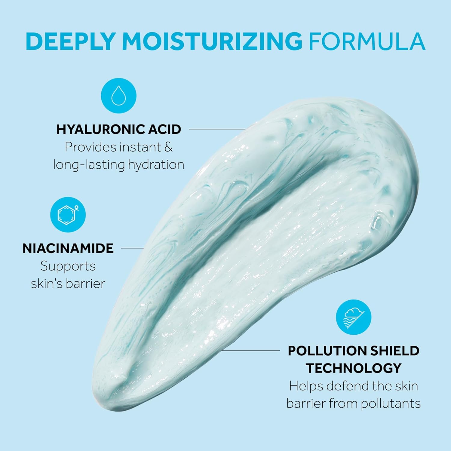 No7 HydraLuminous+ Hydrating Dual Phase Face Mask Hyaluronic Acid Vitamin B3 3.5 Fl Oz - Image 3