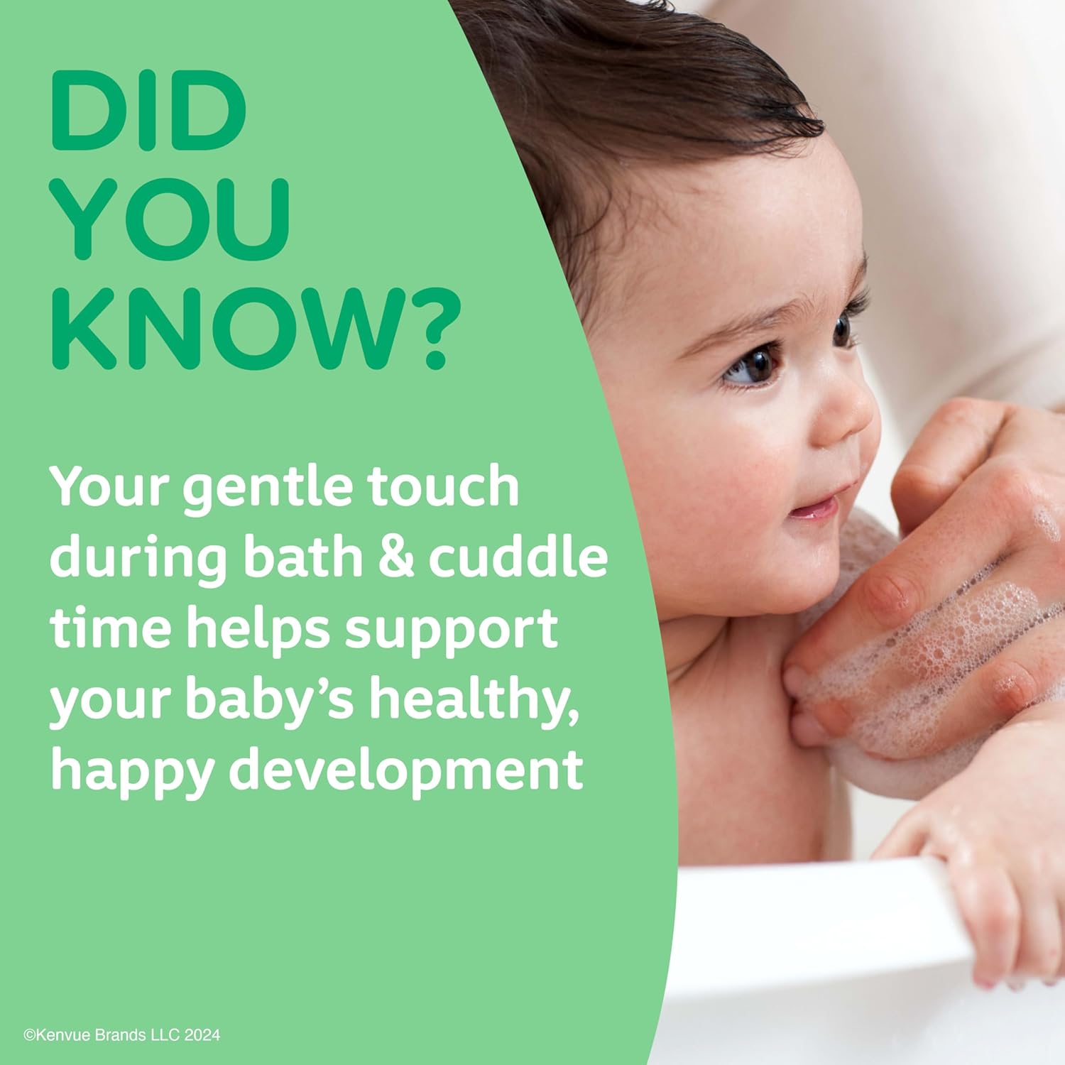 Johnson's Baby Vapor Bath with Soothing Aromas to Relax Babies, Gentle Tear-Free Baby Bath Soothes & Comforts Baby, Hypoallergenic Liquid, Paraben-, Dye- & Sulfate-Free, 13.6 fl. oz - Image 3