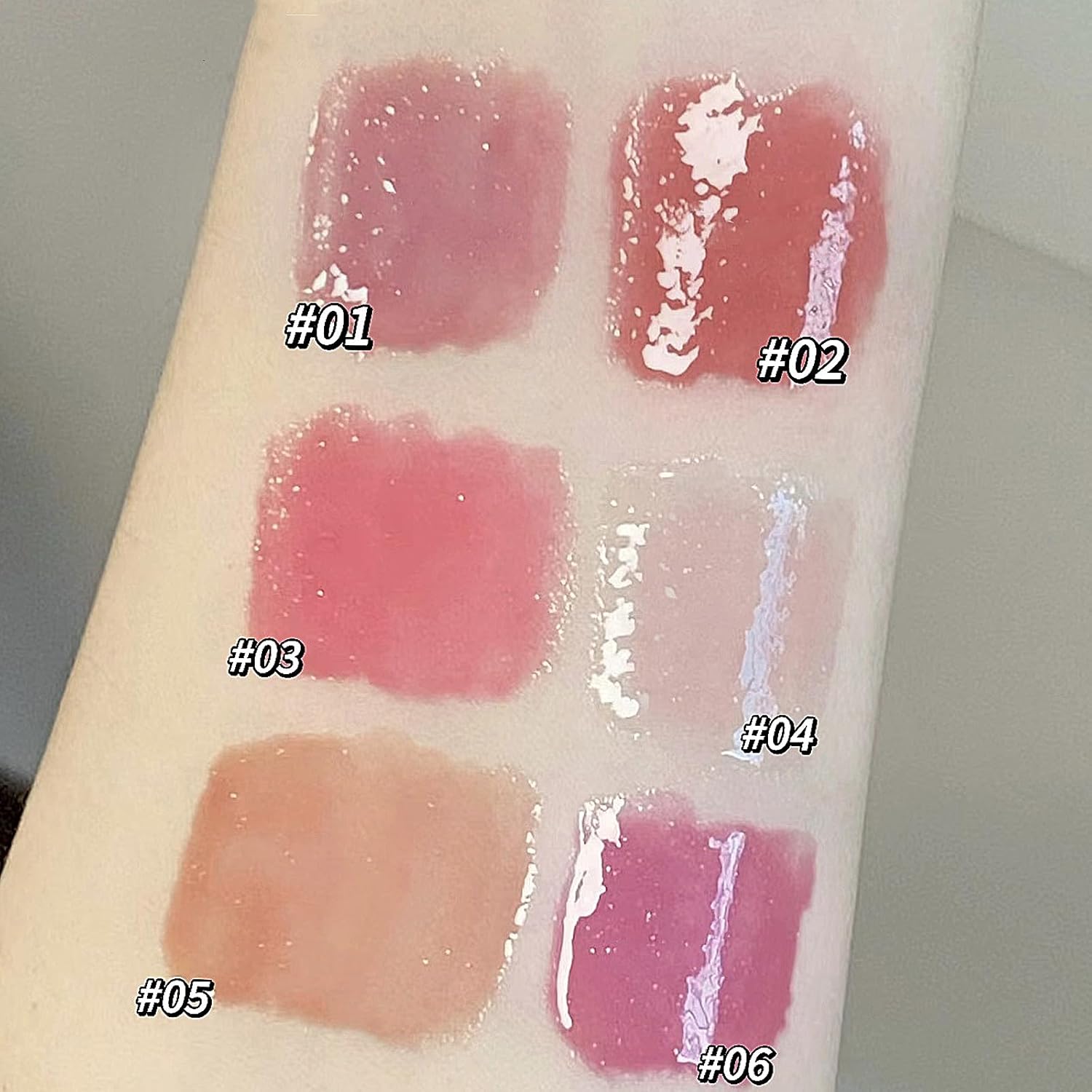 3-Color Jelly Lipstick Gift Set with Heart Shape Lip Stain Hydrating Balm for Kissable Lips - Image 7