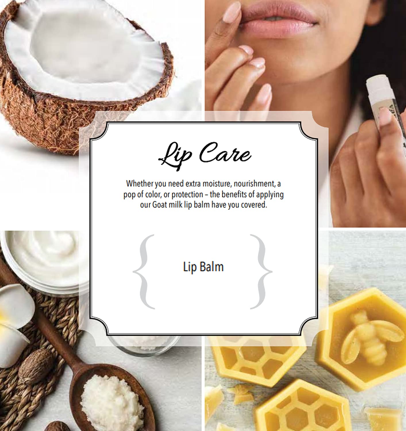 Dionis Goat Milk Lip Balm, Milk & Honey Scent, 0.28 oz, Cruelty-free Formula - Image 4