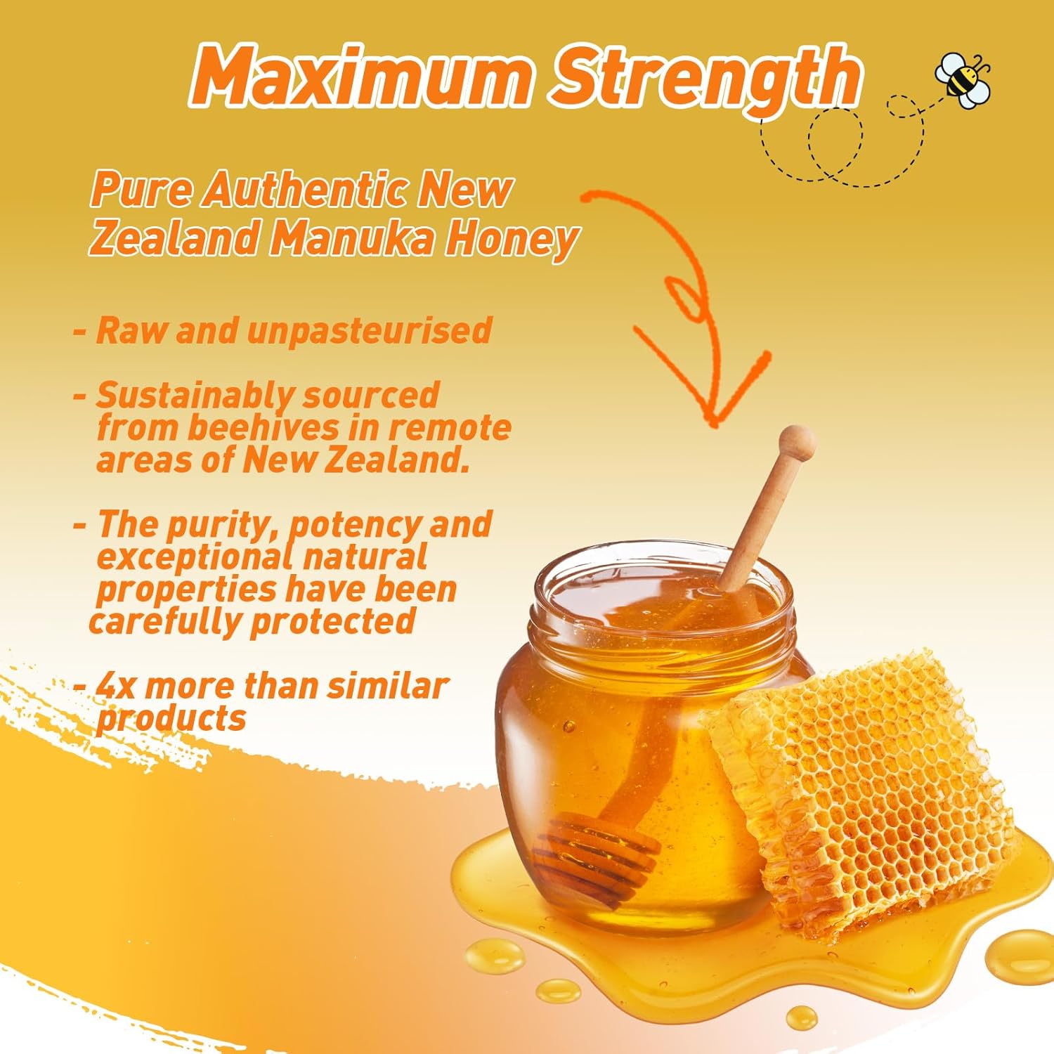 Manuka Honey Cream for Eczema, Psoriasis, and Irritated Skin 4 oz - Image 7