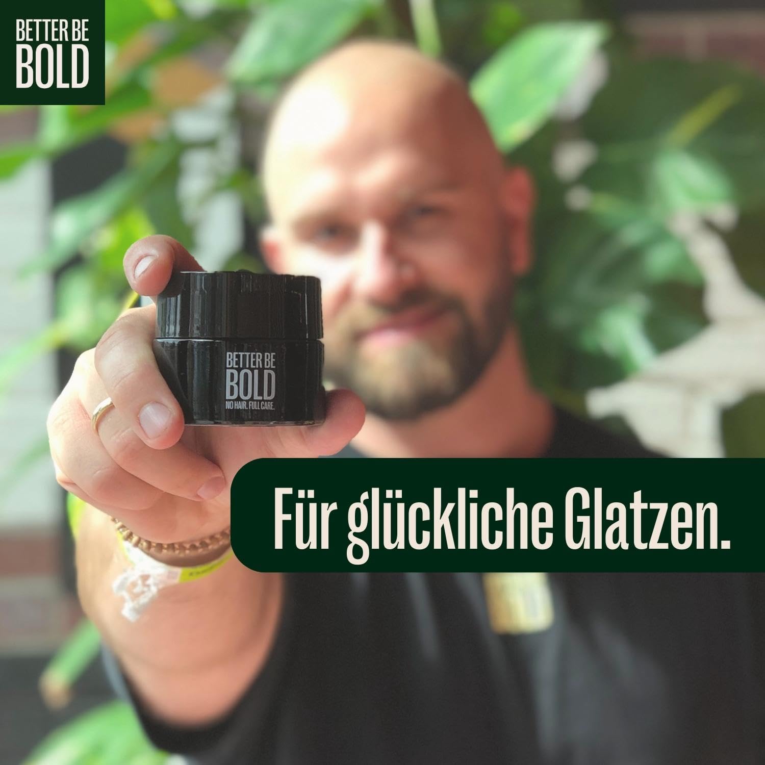 Nourishing bald cream (0-3 mm) with matte effect. Absorbs quickly. Fresh fragrance. Soothing skin after shaving thanks to magnolia extract. Natural and vegan. Made in Germany - Image 6