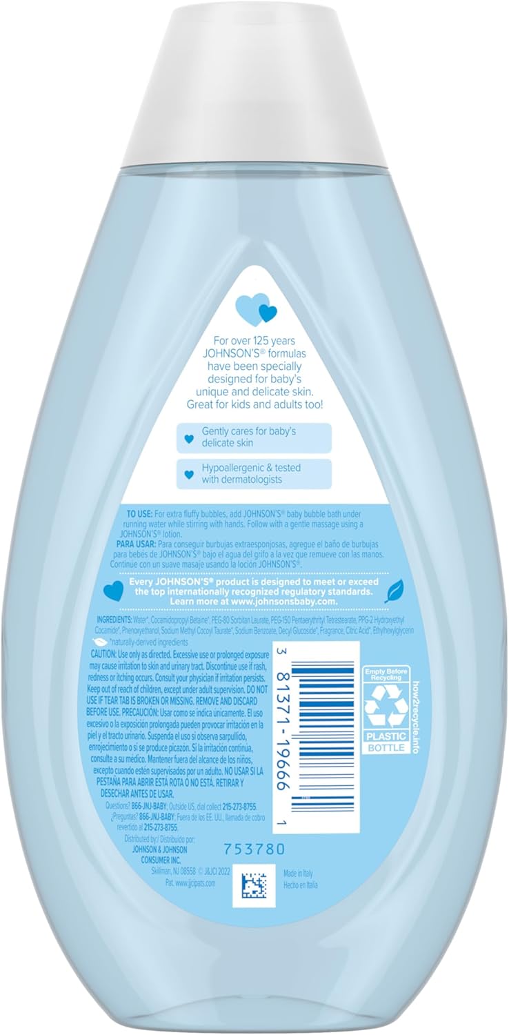 Gentle Hypoallergenic Paraben-Free Bubble Bath 13.6 Fl Oz for Baby Skin Care - Image 9
