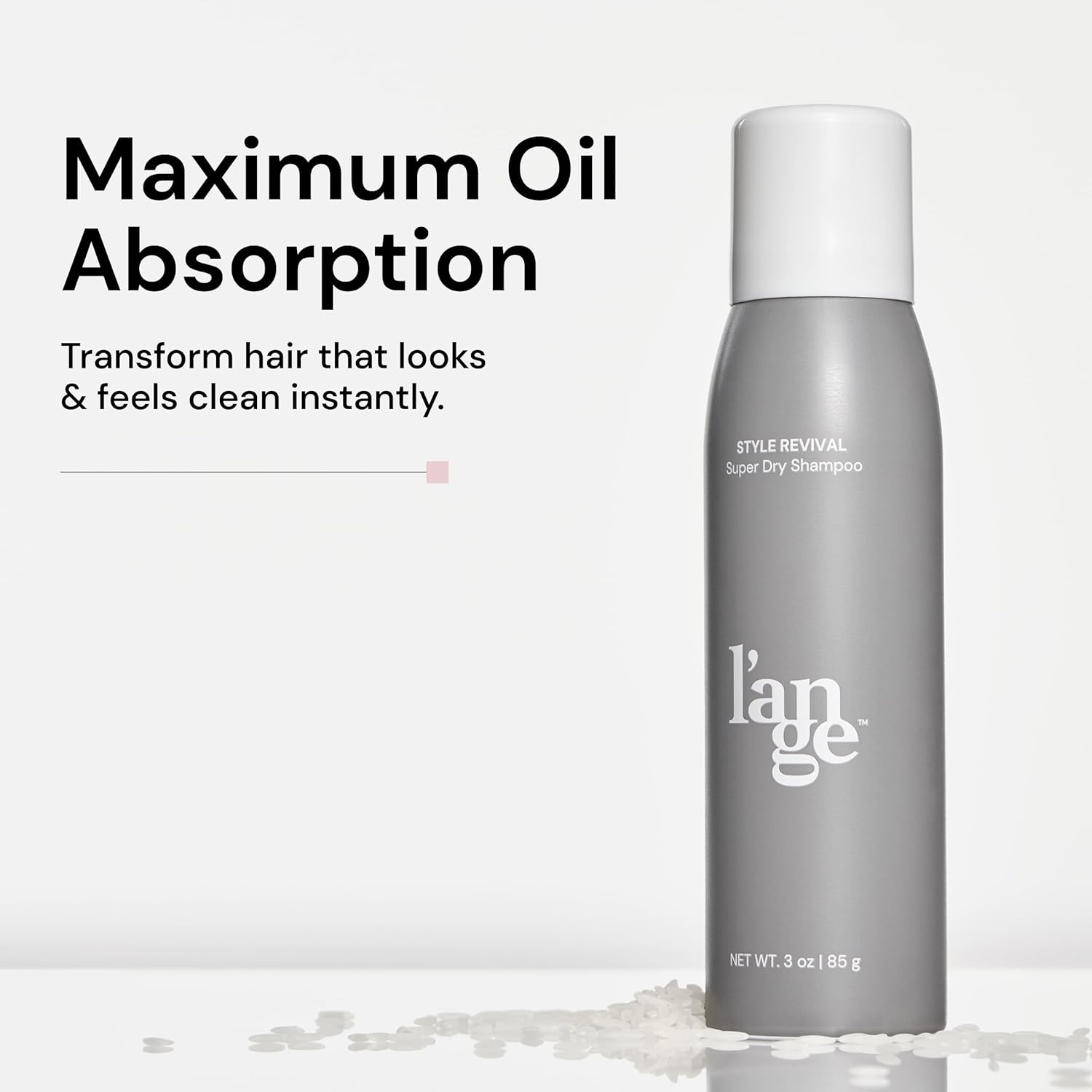 L'ANGE HAIR Style Revival Super Dry Shampoo Spray | Refreshes Hair and Absorbs Oil | Volumizing Dry Shampoo | Adds Texture and Body for Styling | Dry Hair Shampoo For Women - Image 2