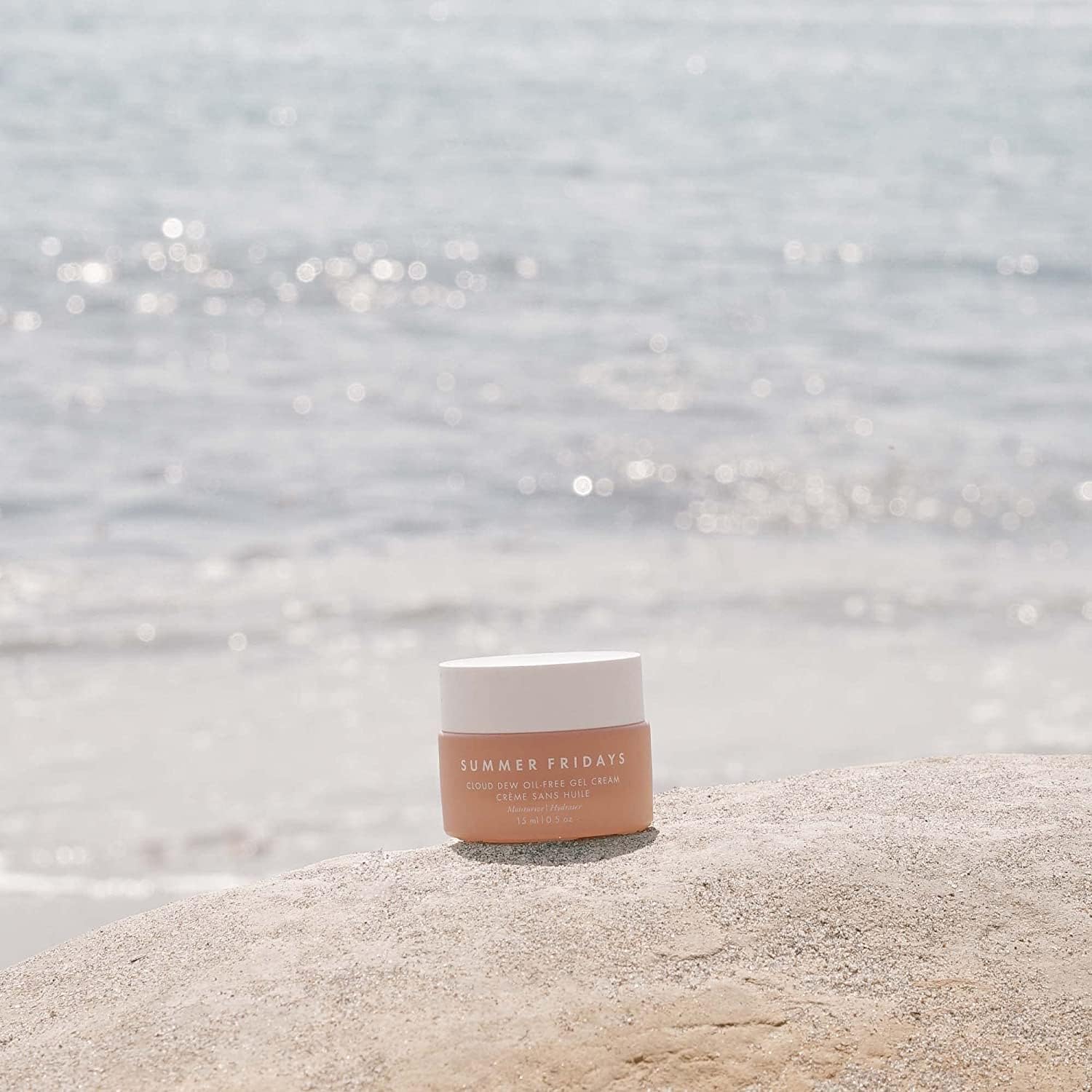Summer Fridays Cloud Dew Gel Cream Moisturizer 0.5 Fl Oz Mini Hyaluronic Acid Ceramides for Plumping - Image 8