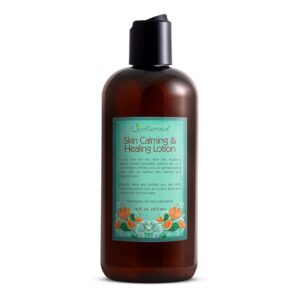 Just Nutritive Skin Calming & Healing Lotion | Organic Moisturizer for Treatment of Dry, Cracked or Irritated and Itchy Skin | Eczema Lotion Provides Long-lasting Relief 16 Oz