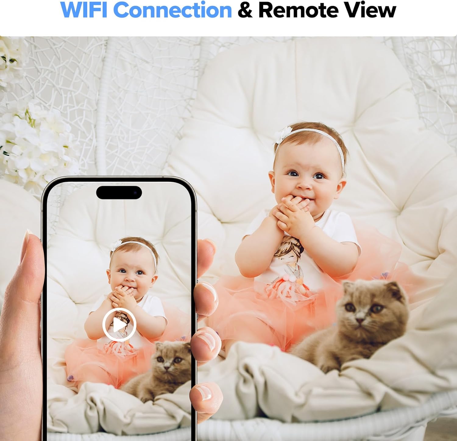 Hidden Camera Portable Charger, Full HD 1080P WiFi Spy Camera, Discreet Wireless Nanny Cam, Mini Secret Security Surveillance for Indoor Outdoor Use - Night Vision - Image 6