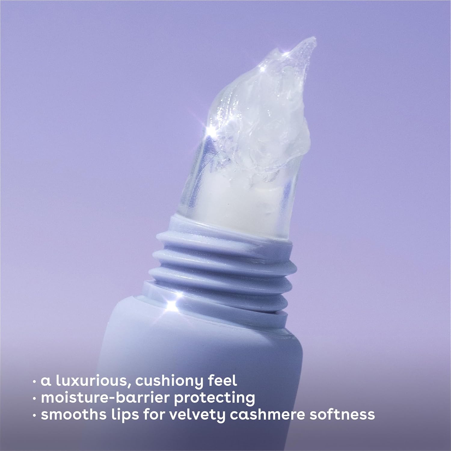 eos Cashmere Lip Butter, Vanilla Cashmere, eos Lip Butter with Plumping Peptides For Smooth Lips, 0.35 fl oz - Image 5