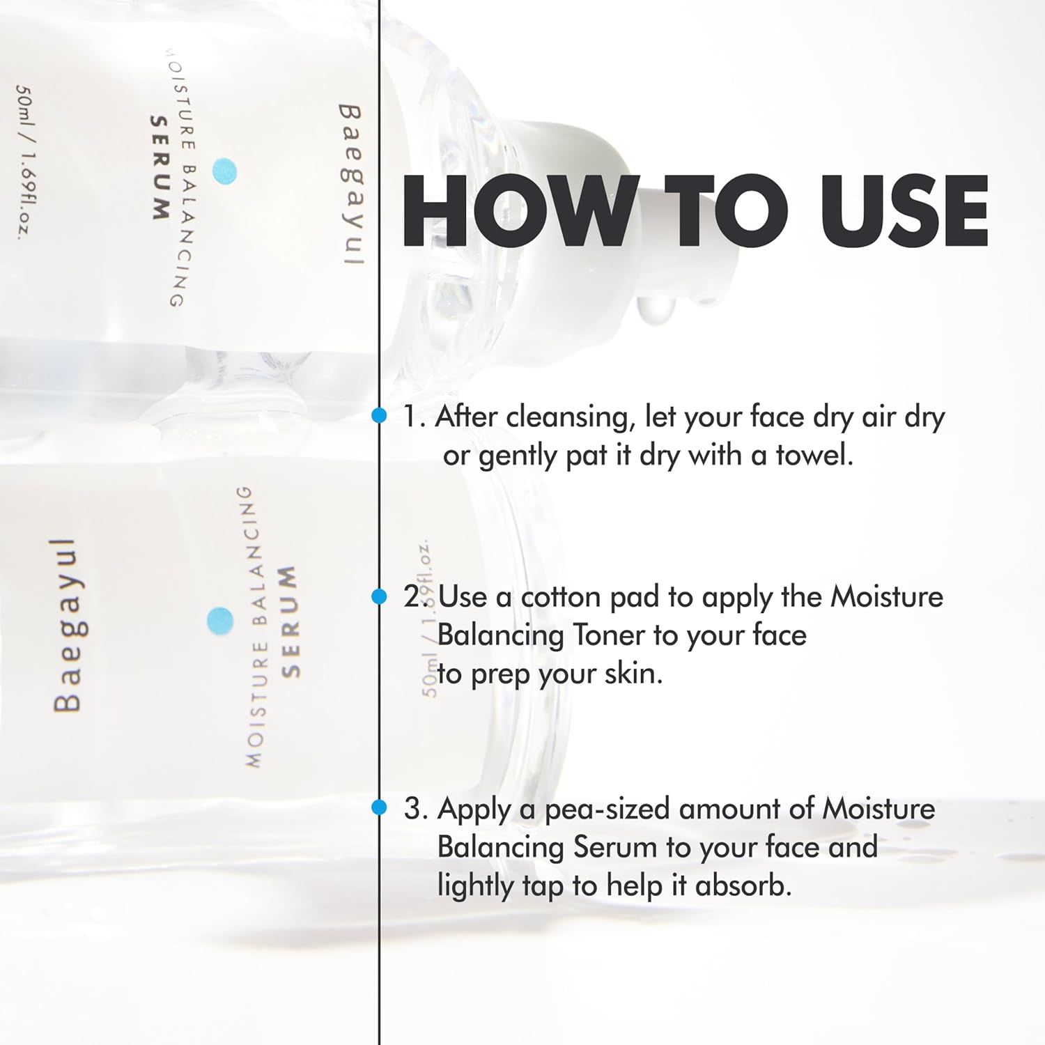 Hydrating Sensitive Skin Moisture Balancing Serum 1.69fl oz with Hyaluronic Acid and PHA - Image 7