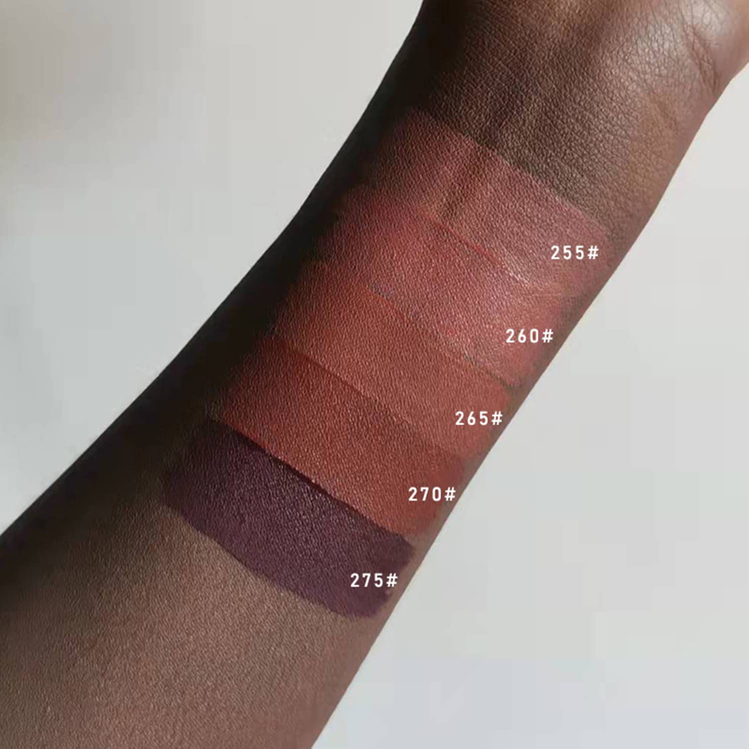 MAEPEOR Matte Liquid Lipstick Set 5 Colors High-pigmented Smooth Creamy Lipstick Long-lasting Non-Stick Cup Not Fade Lip Combo Set for All Skin - Image 7