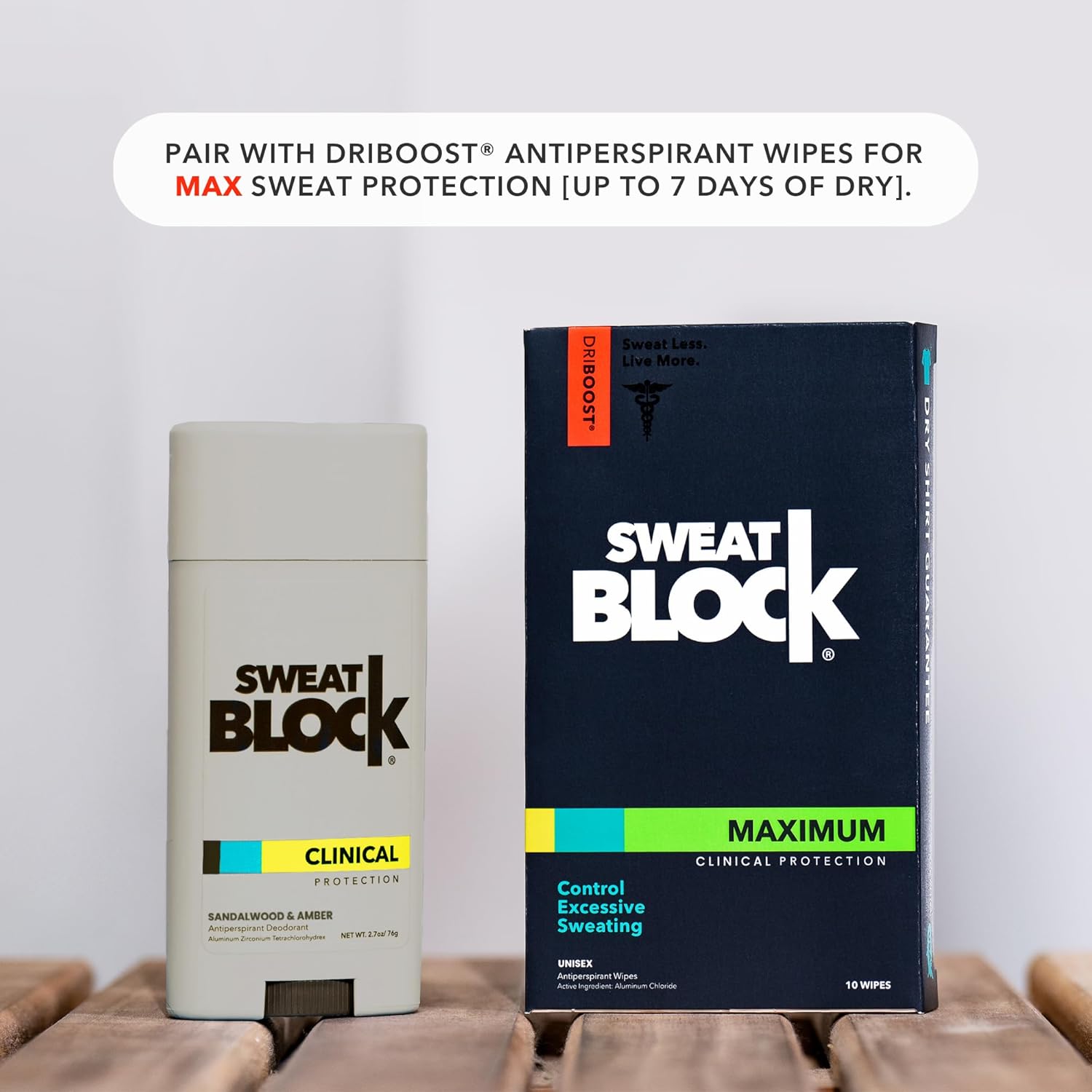 SweatBlock Clinical Strength Deodorant and Antiperspirant for Men and Women Sandalwood & Amber Scent 48 Hour Protection Against Sweat & Odor Ideal for Active Lifestyles and Daily Use - Image 7