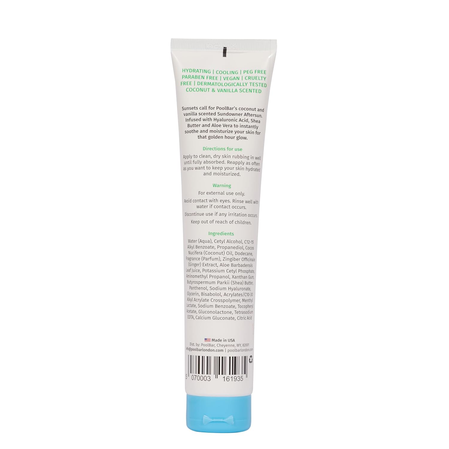 PoolBar Sundowner Aftersun Body Lotion for Women Skin Care, Deep Hydration and Soothing Relief with Coconut & Vanilla Scent, Enriched with Hyaluronic Acid, Shea Butter, and Aloe Vera, 200ml - Image 9