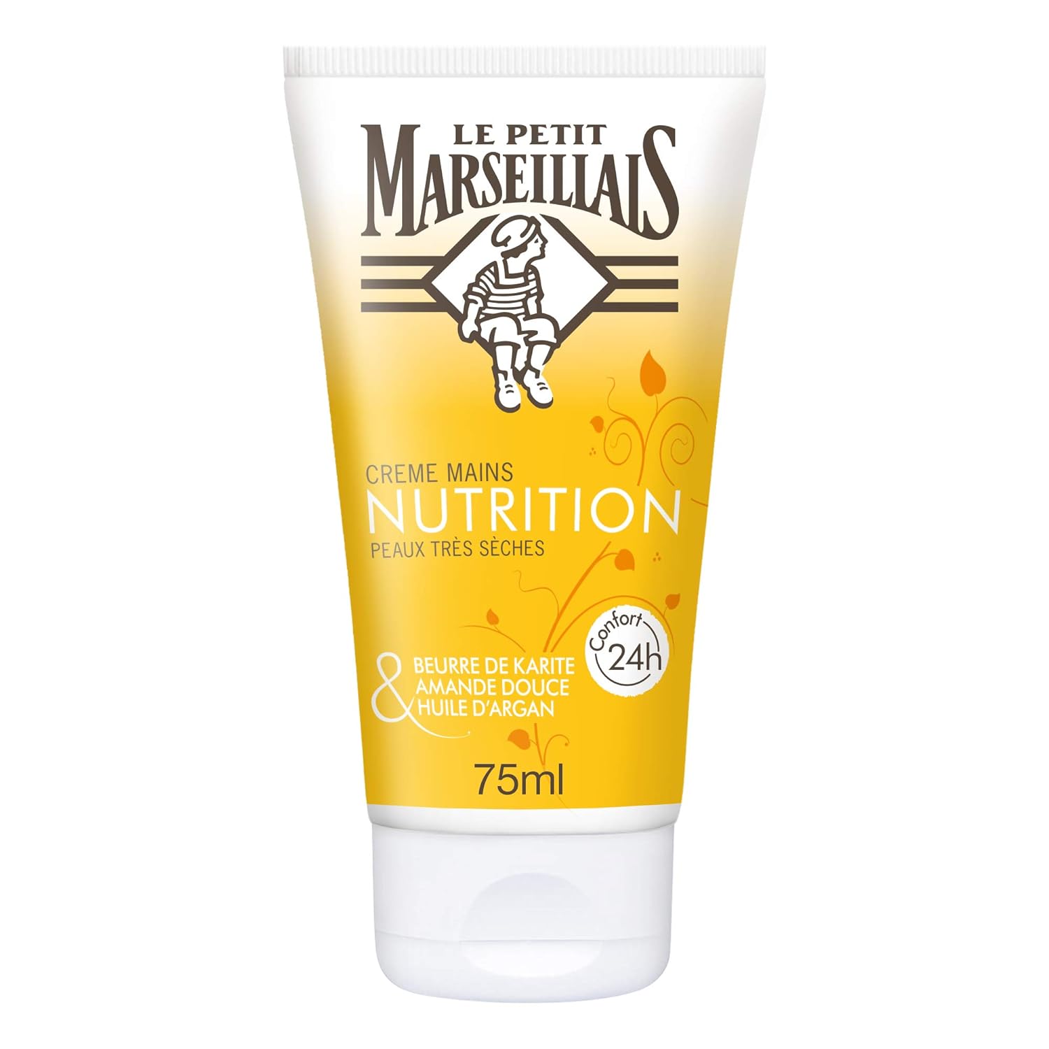 Le Petit Marseillais hand cream with almond and argan oil of 75ml very dry skin by Le Petit Marseillais