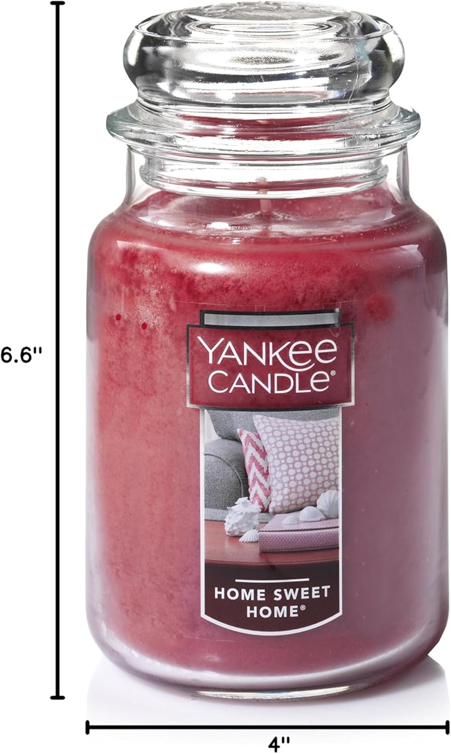 Yankee Candle Large Jar Scented Candles Set Salted Caramel & Home Sweet Home 22oz - Image 6