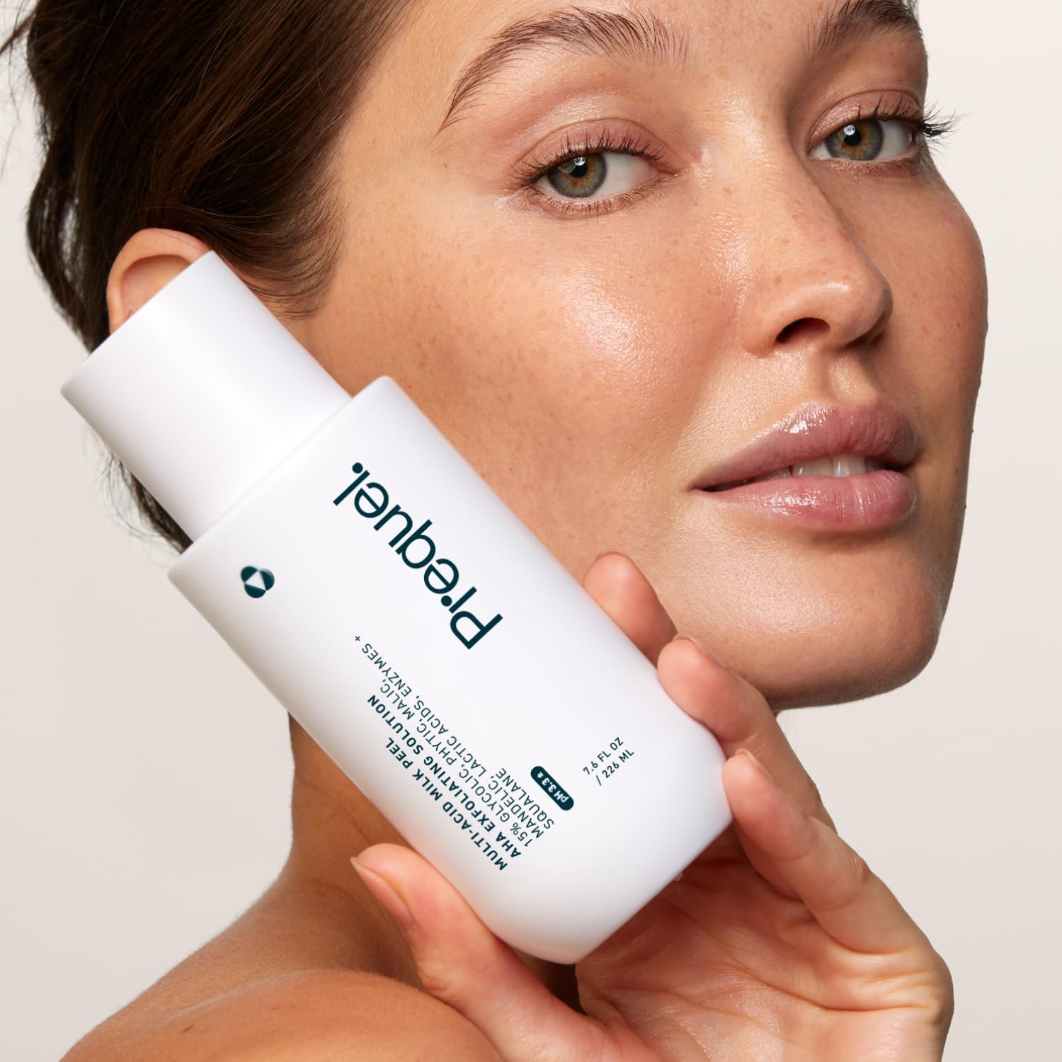 Skin Multi-Acid Milk Peel, Professional Exfoliating Solution. 15% Glycolic Acid Face Peel with Lactic Acid and Enzymes. Hydrating Chemical Exfoliant. Clinical Strength Formula, 7.6oz Bottle. - Image 7