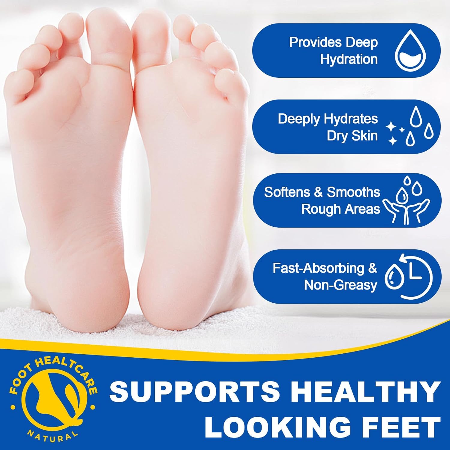 Urea Cream Stick 60% Salicylic Acid 2% for Cracked Heels and Dry Skin 1.5 oz - Image 3