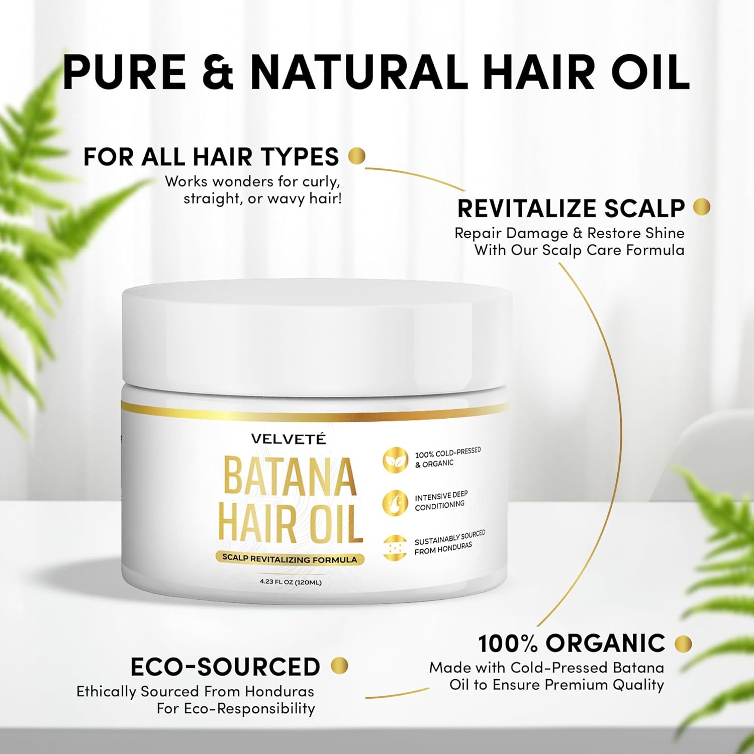 Raw & Pure Batana Oil 4.23 Oz for Natural Hair Growth and Strength - Image 5