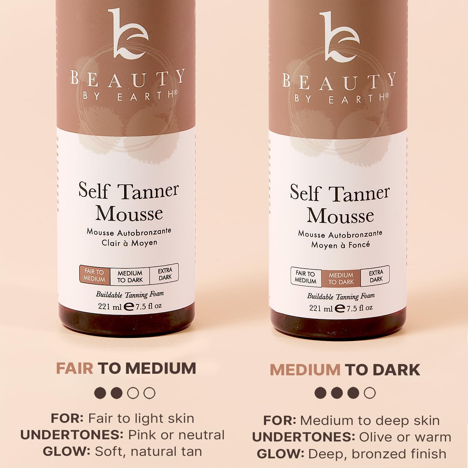 Self Tanner Mousse - USA Made with Natural & Organic Ingredients, Self Tanning Mousse for Dark Fake Tan, Sunless Tanner, Clear & Non Toxic Tanning Foam for Streak Free Finish, No Nasty Smell - Image 8