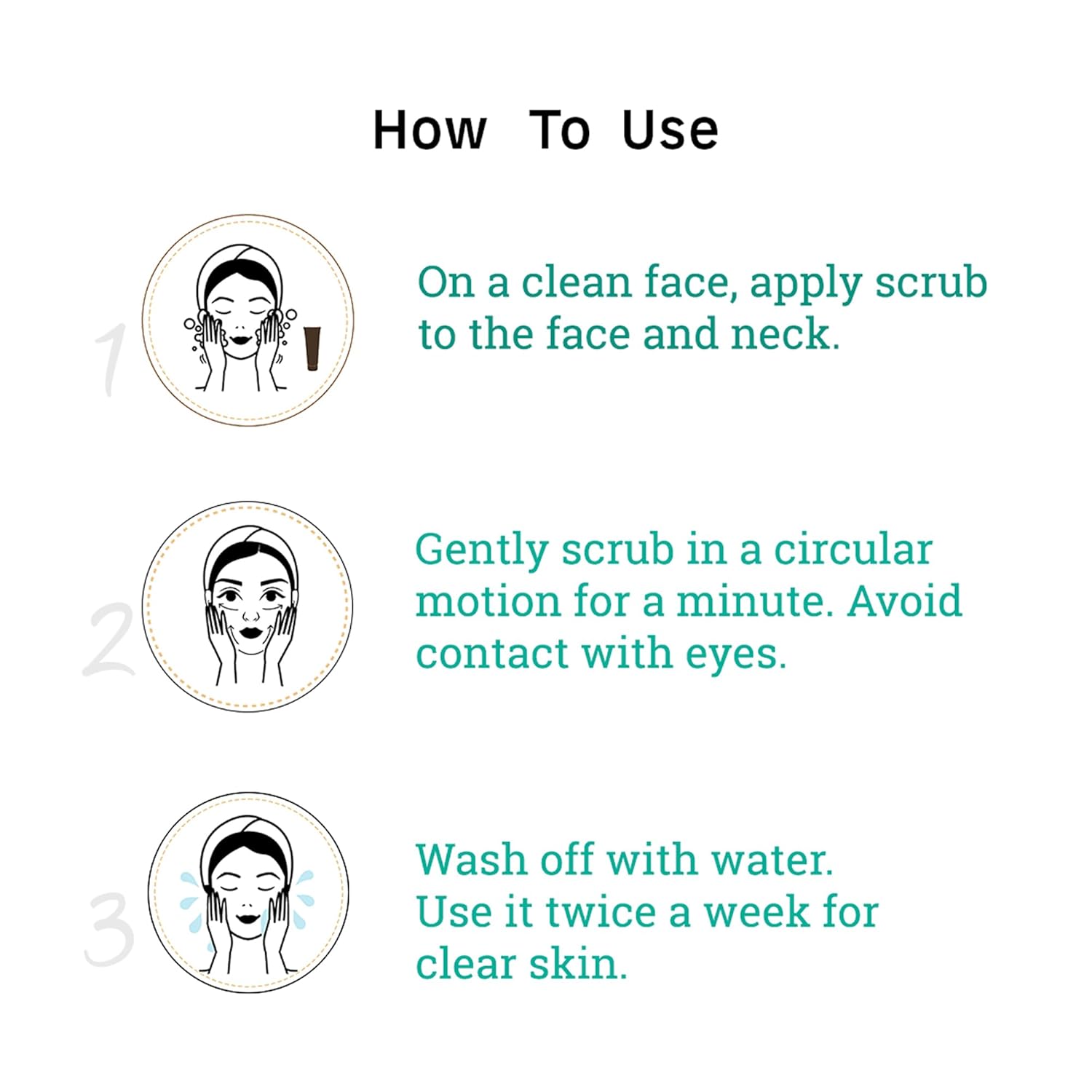 mCaffeine Milky Brew Coffee Face Scrub - Face Cleanser for Glowing Skin - Face Wash Removes Tan and Blackheads - Almond Milk - All Skin Types - 2.6 oz - Image 5