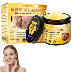 Bee Venom skin Treatment Cream, Advanced Firming & Wrinkle-Reducing cream, Bee Venom skin Restoration Cream, Natural Serum Suitable for All Skin Types (1 Pack)